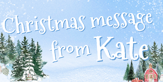 A Christmas message from Kate