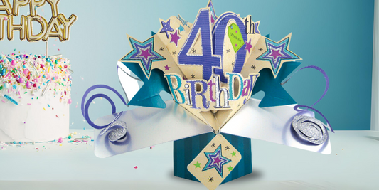 Celebrate a milestone birthday in style with our range of cards