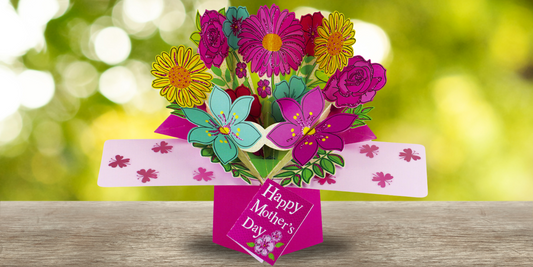 Make The Surprise Truly Special With One Of Many Keepsake Mother's Day Pop Up Cards
