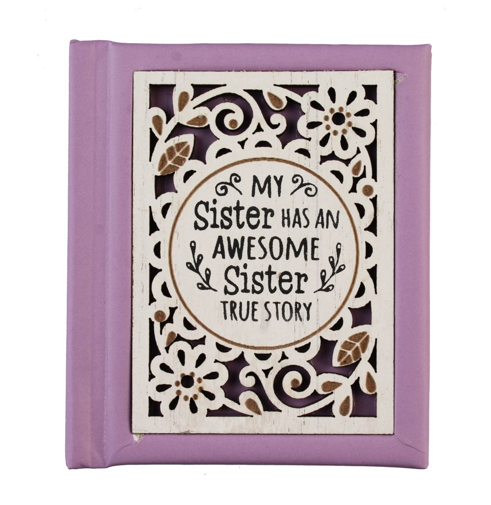 My Sister Has An Awesome Sister Mini Woodcut Book Of Quotes