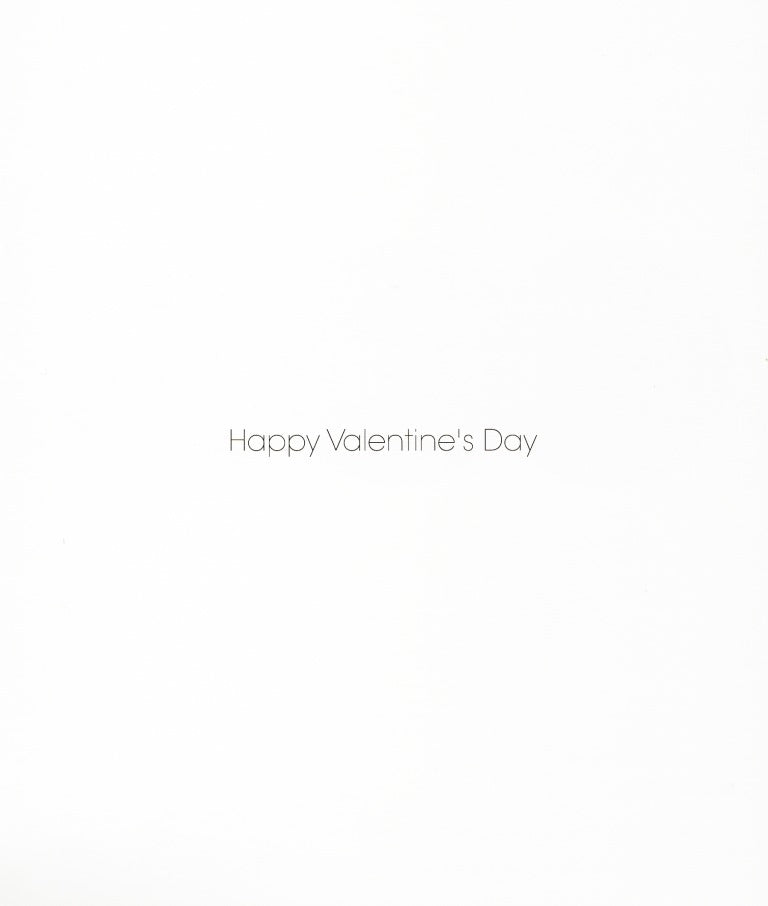 Be Mine Teddy & Roses Valentine's Greeting Card