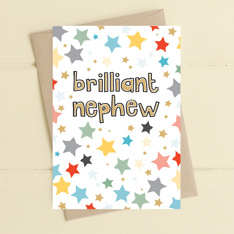 Brilliant Nephew Greeting Card