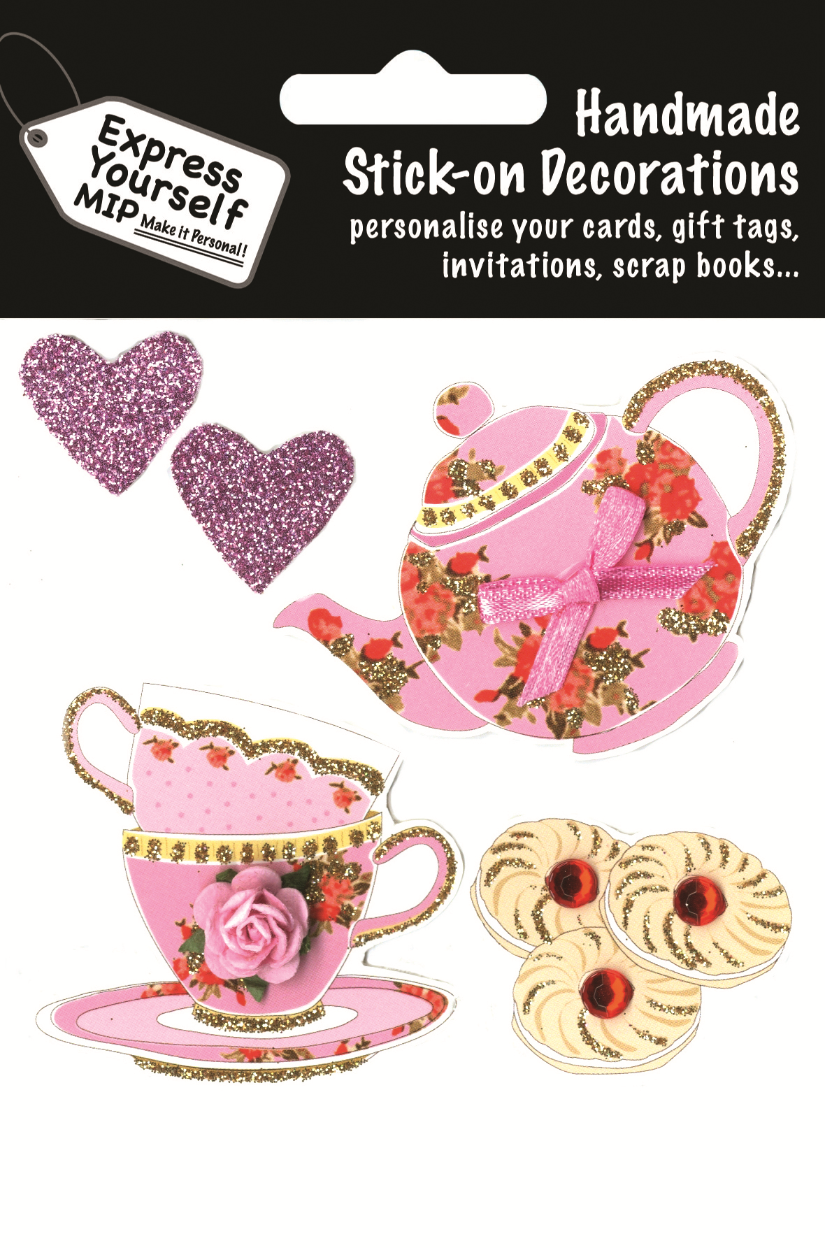 Afternoon Tea DIY Greeting Card Toppers