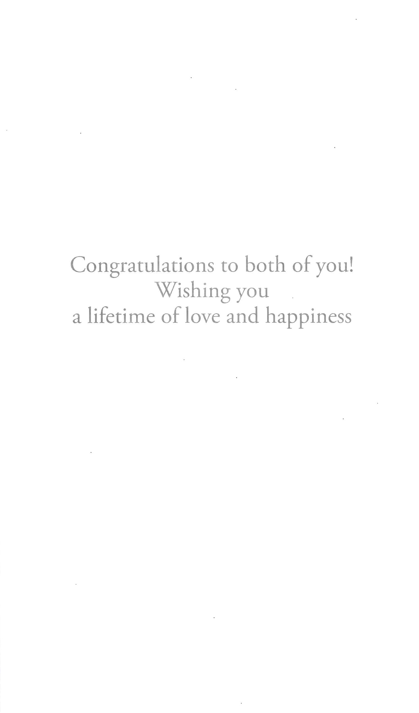 On Your Wedding Day Luxury Champagne Greeting Card Hand-Finished Cards