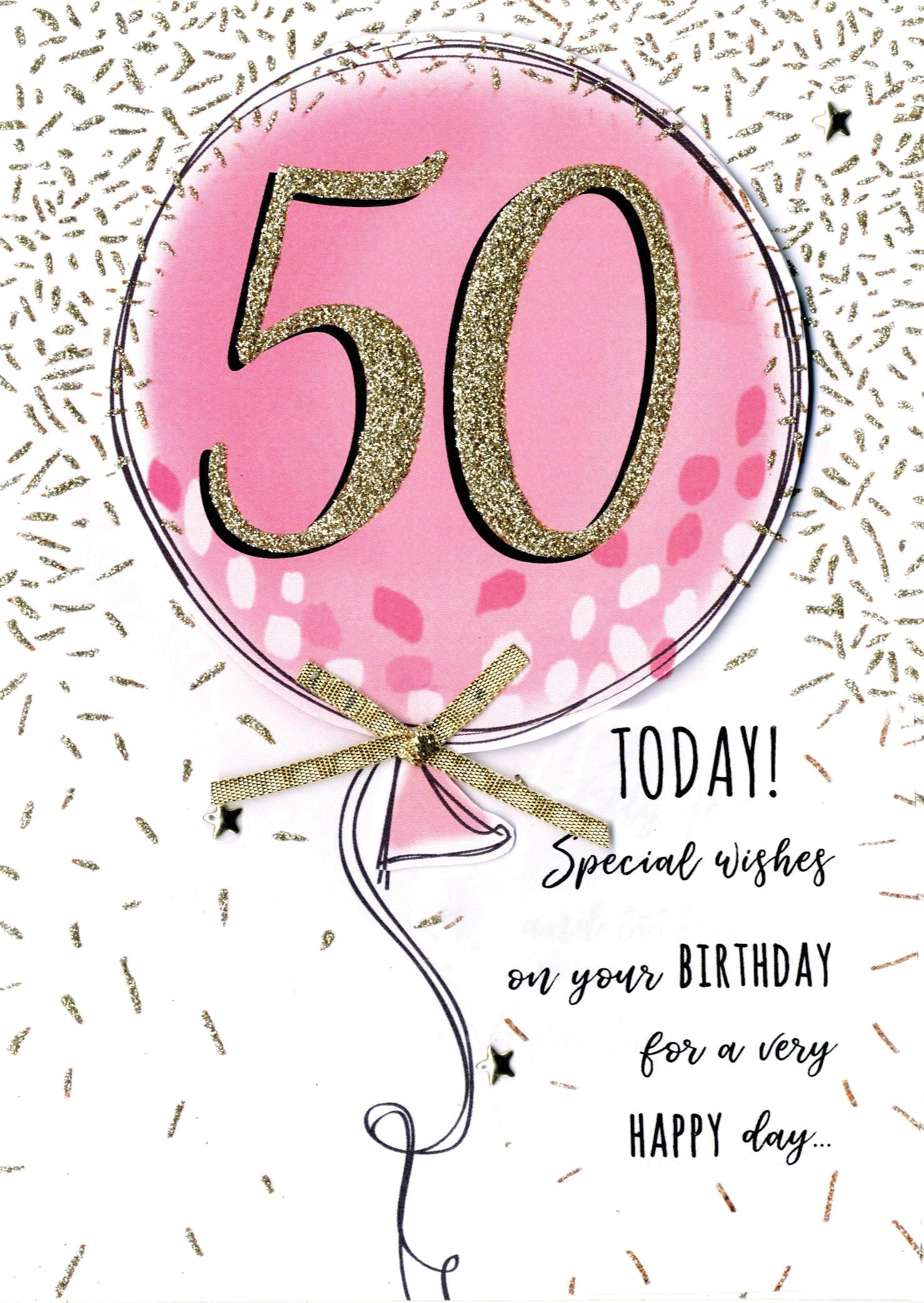 Happy Birthday 50 Female 50 Pretty Pink Stash Happy