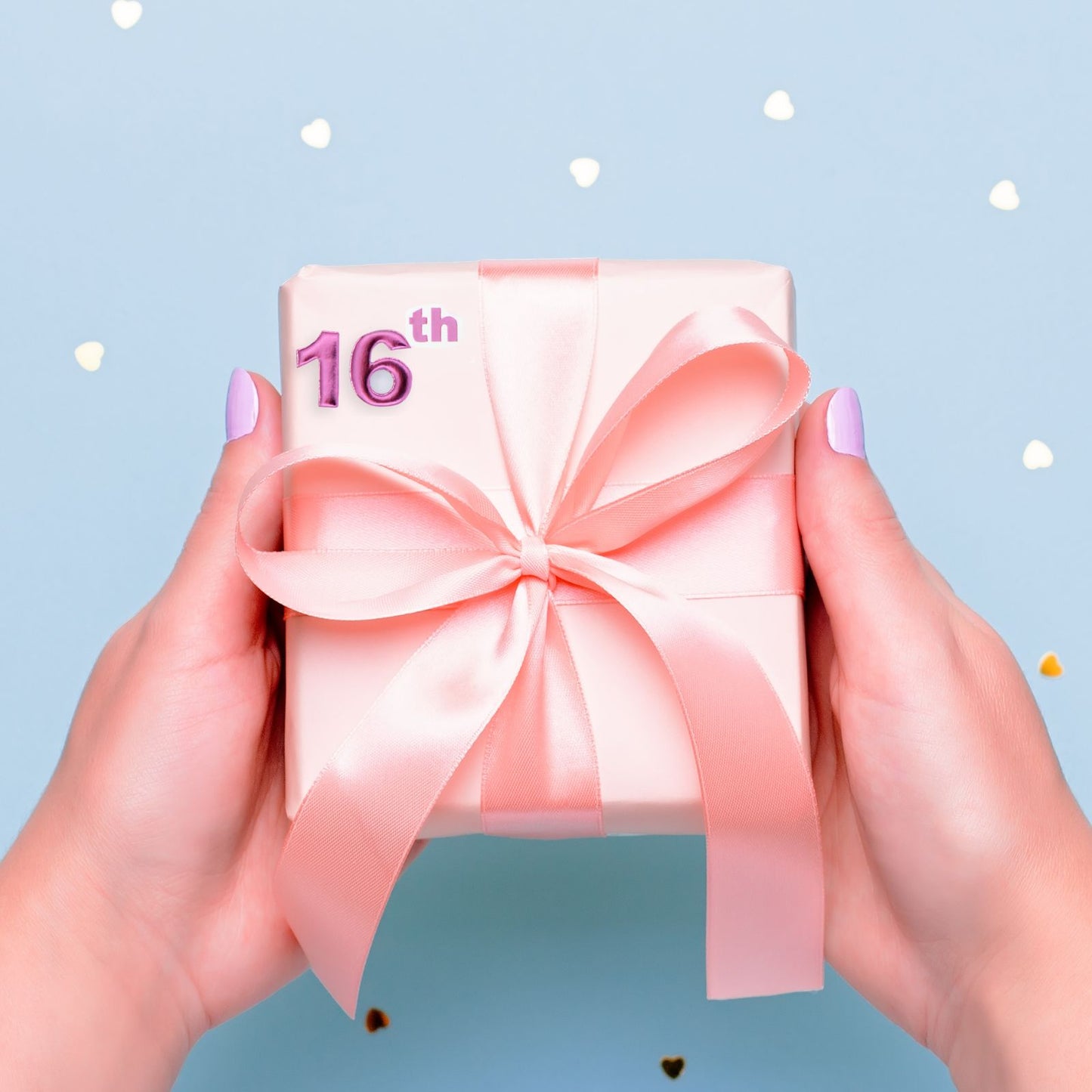 Make It Personal Stick-On Numbers 0-9 Pink Foil DIY Card Topper Embellishments