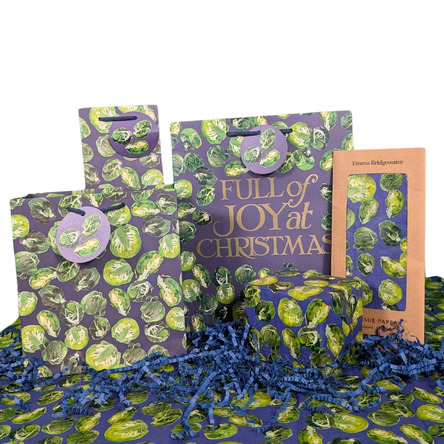 Emma Bridgewater Brussels Sprouts Tissue Paper Christmas Gift Wrapping