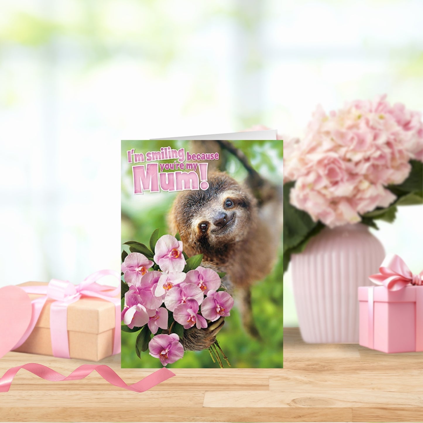 Avanti Smiling Because You're My Mum Happy Mother's Day Card