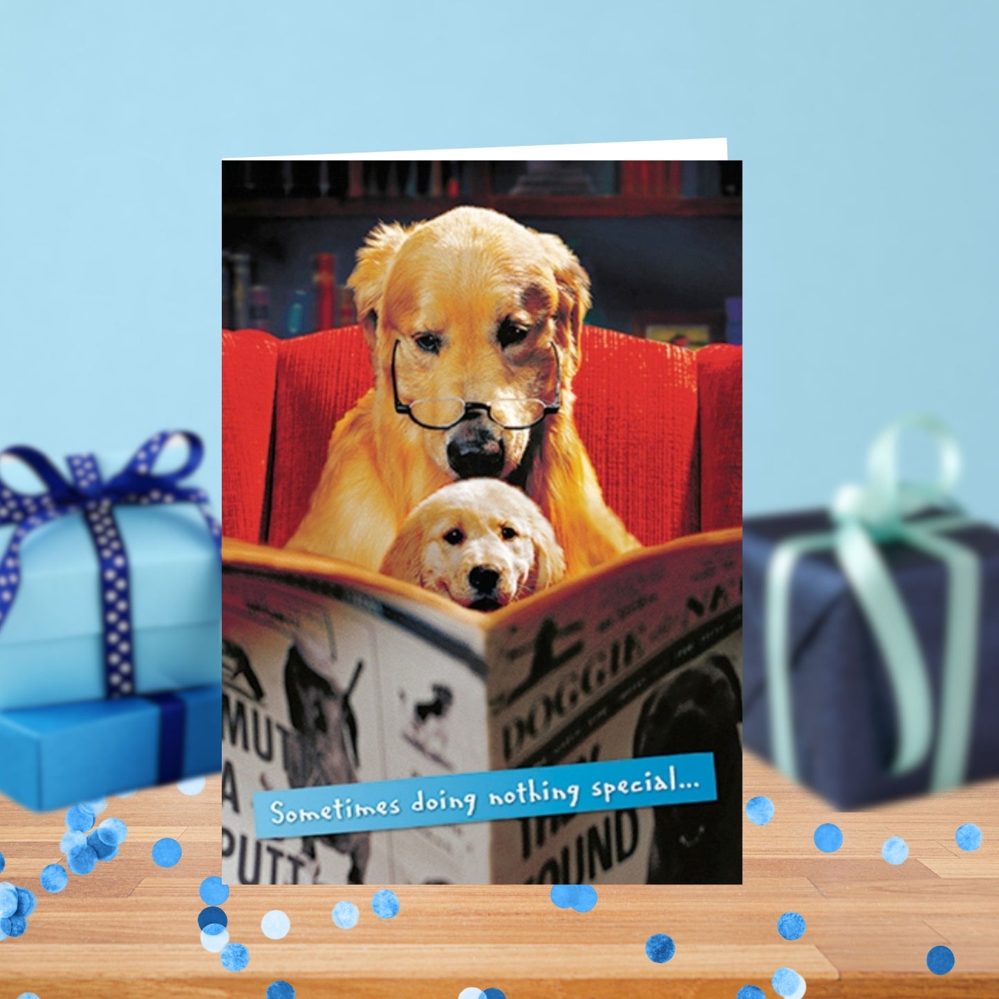 Avanti Sometimes Doing Nothing Cute Father's Day Greeting Card