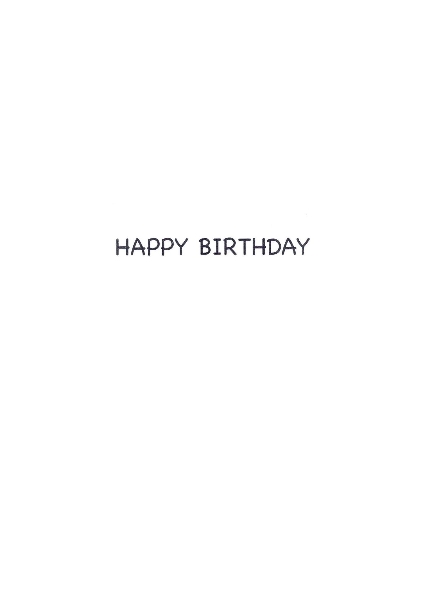 Sizing Lingerie Funny Bob On Birthday Greeting Card