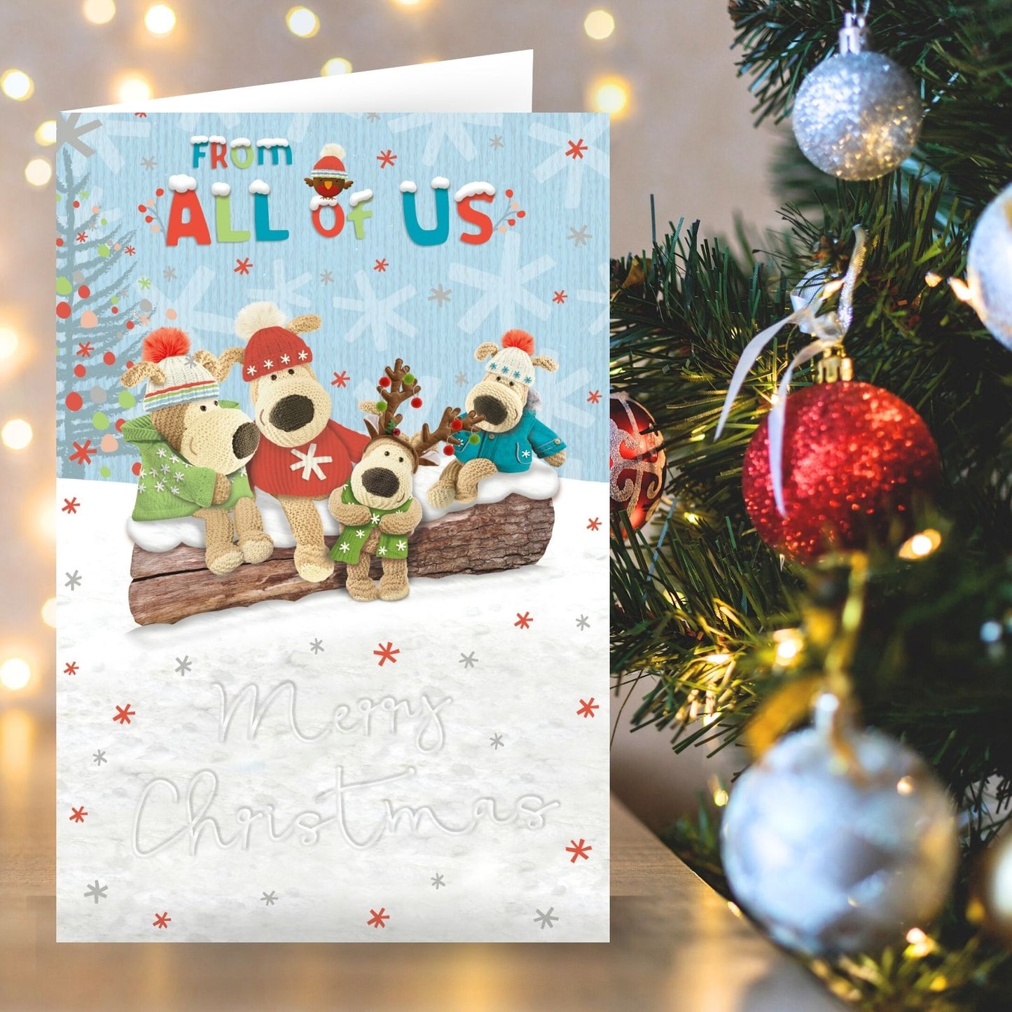Boofle From All Of Us Christmas Card Boofle Family Cute Xmas Greeting Cards