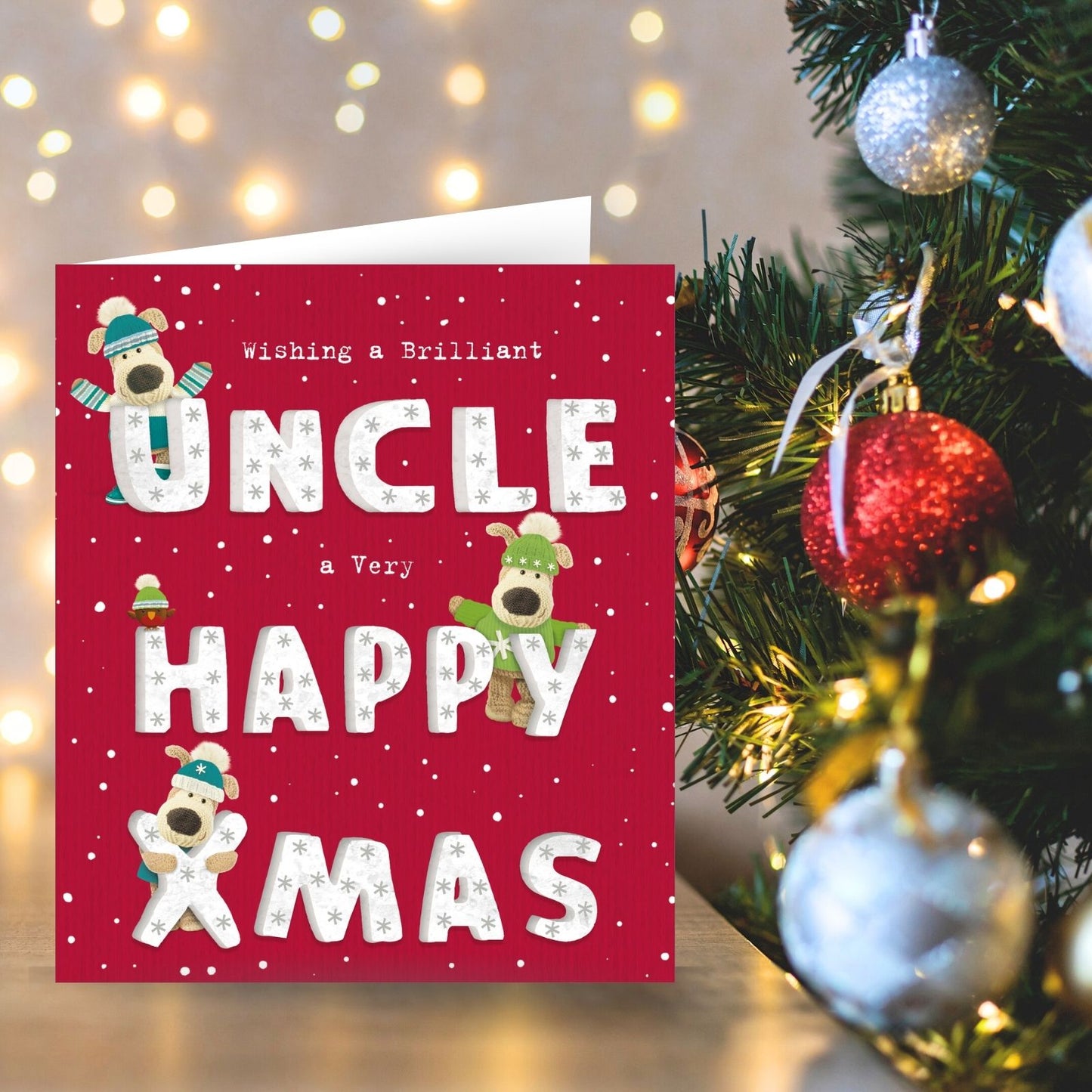 Boofle Christmas Card A Brilliant Uncle Happy Xmas Cute Xmas Greeting Cards