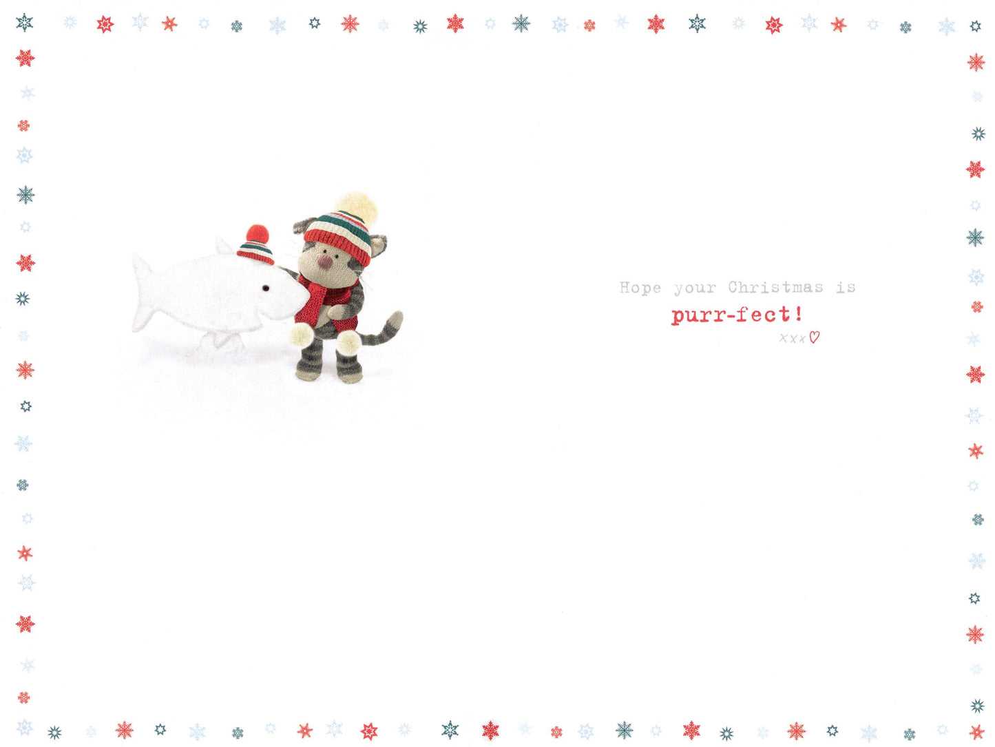 Boofle From The Cat Purr-fect! At Christmas Greeting Card