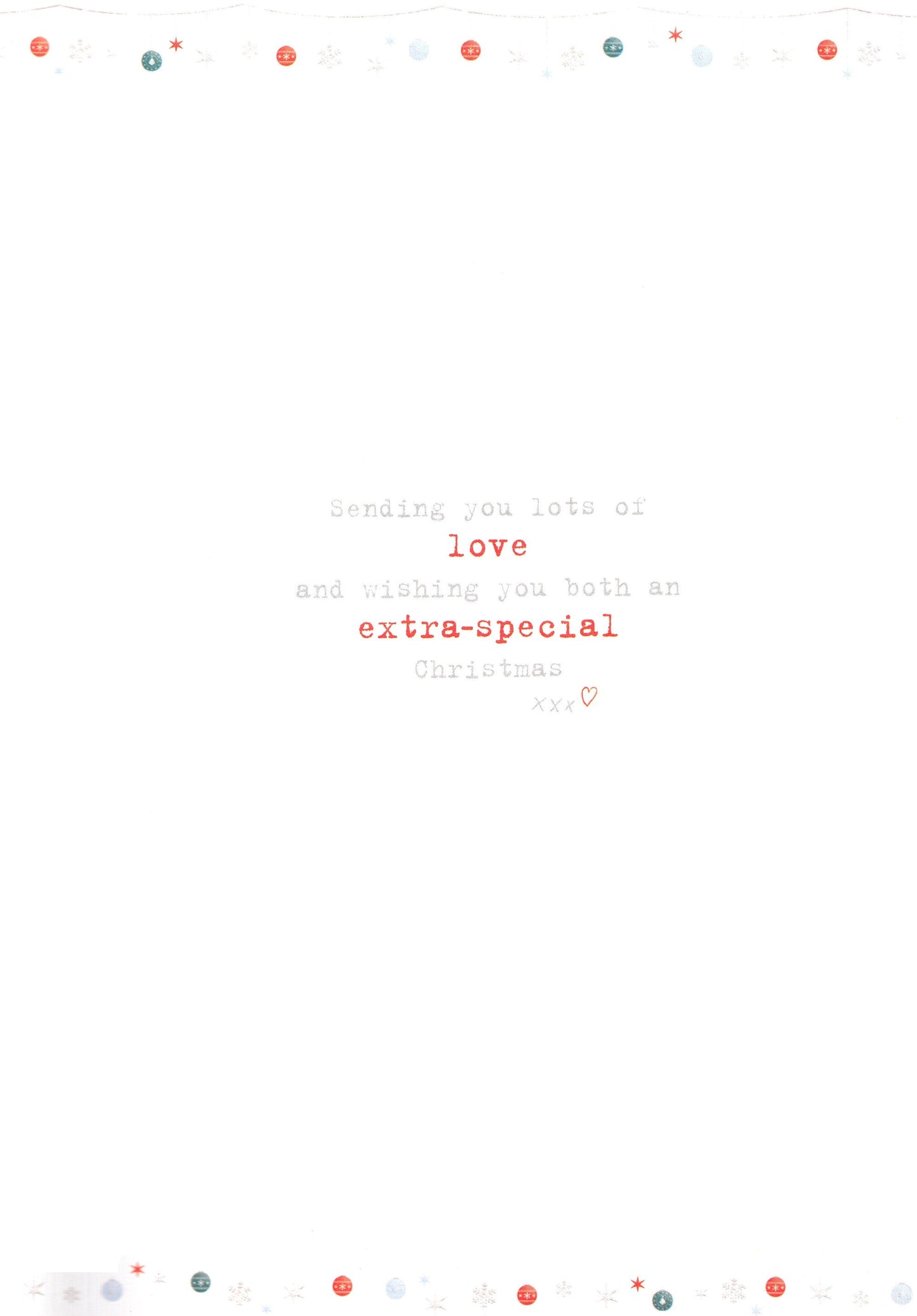 Boofle Son & Daughter-In-Law At Christmas Greeting Card