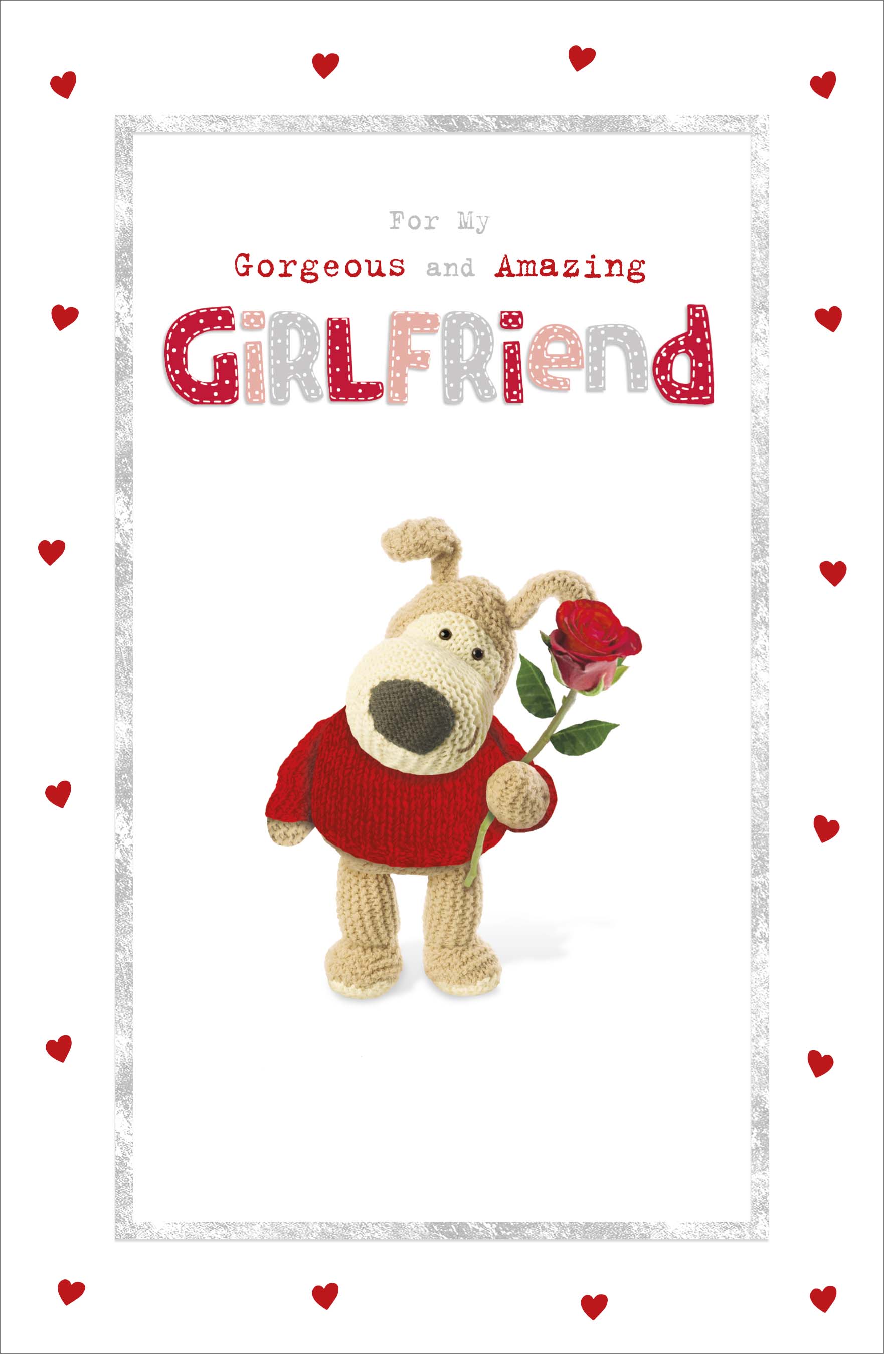 Biglietto D'Auguri Boofle Per San Valentino – Gorgeous Girlfriend, Cute Card - Foto 4