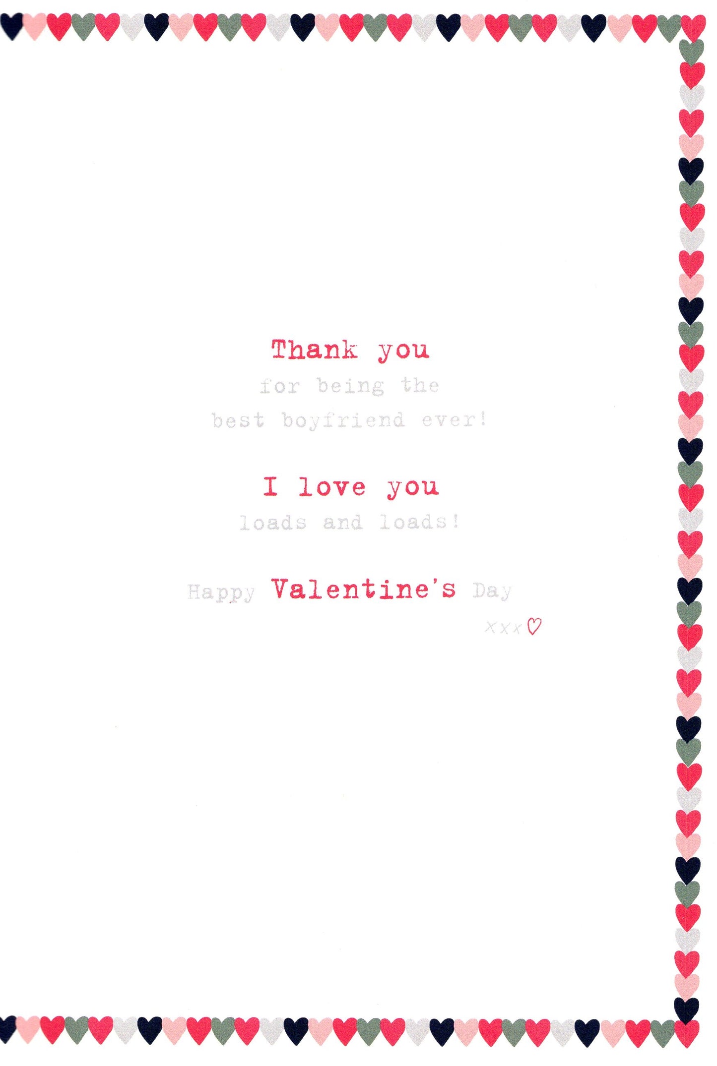 Boofle Very Best Boyfriend Valentine's Day Card