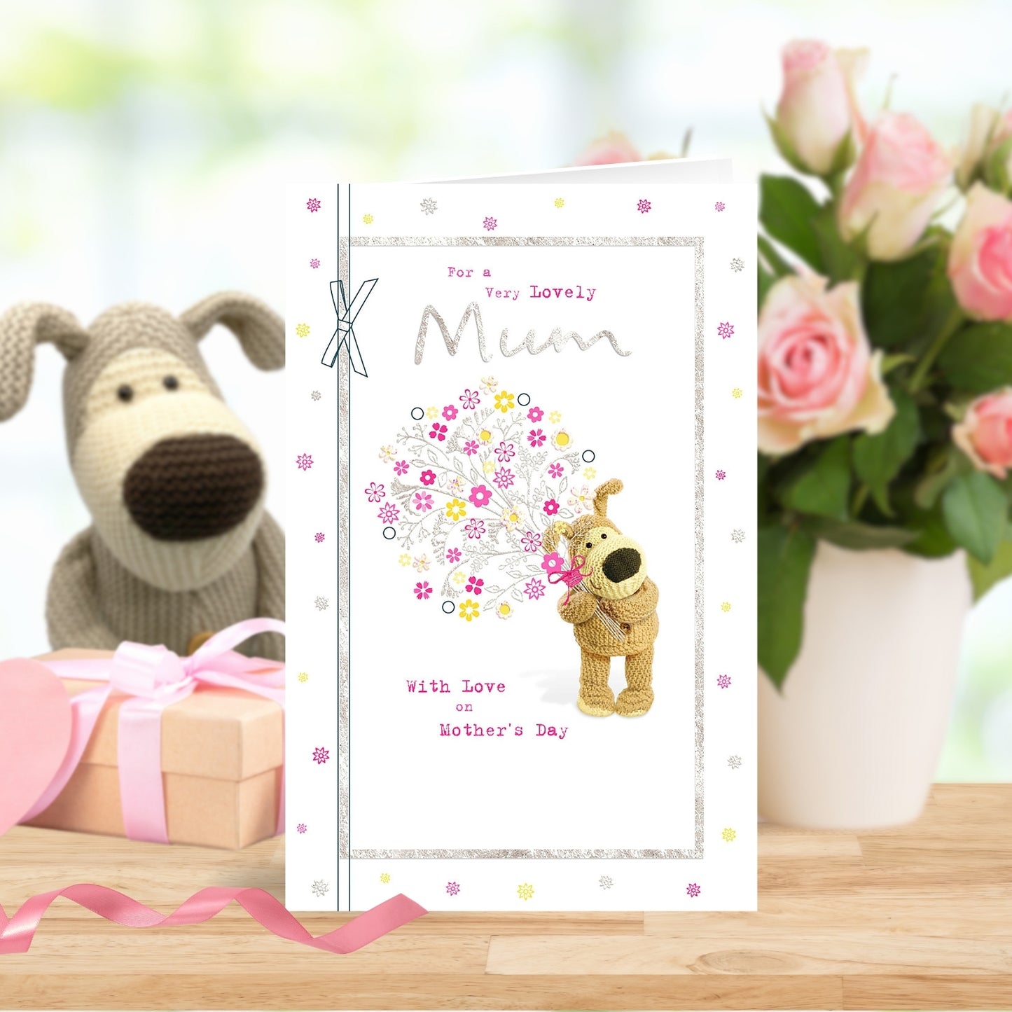 Boofle Lovely Mum With Love Mother's Day Greeting Card
