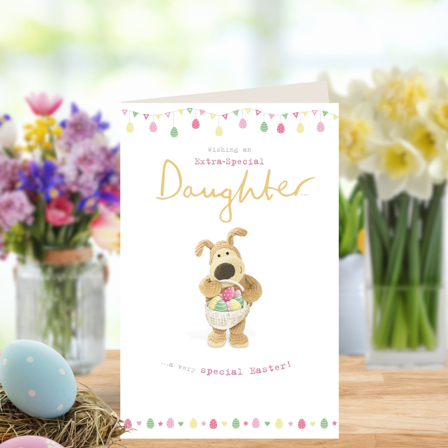 Boofle Extra-Special Daughter Easter Greeting Card
