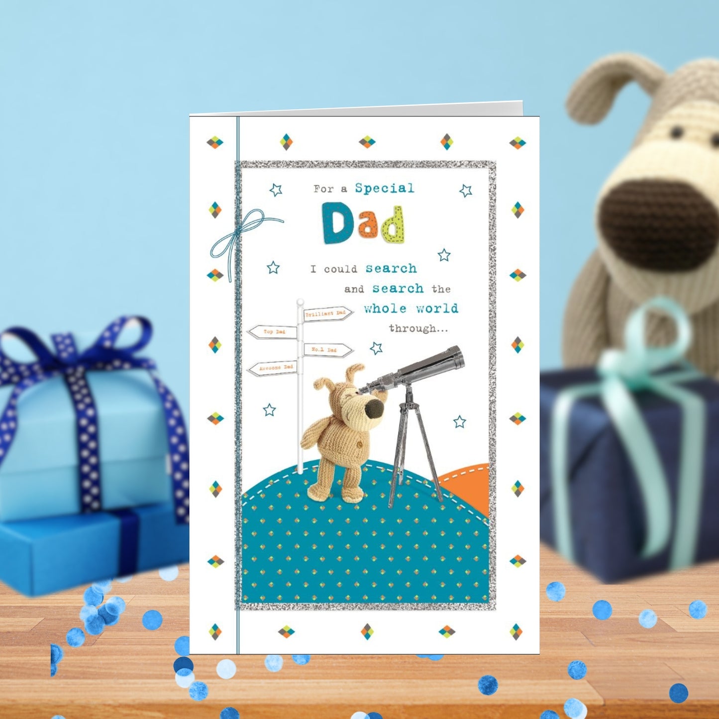 Boofle For A Special Dad Brilliant Dad Father's Day Card