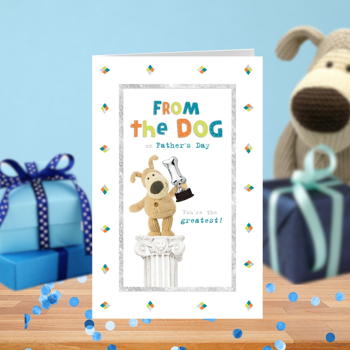 Boofle From The Dog You're The Greatest Father's Day Card