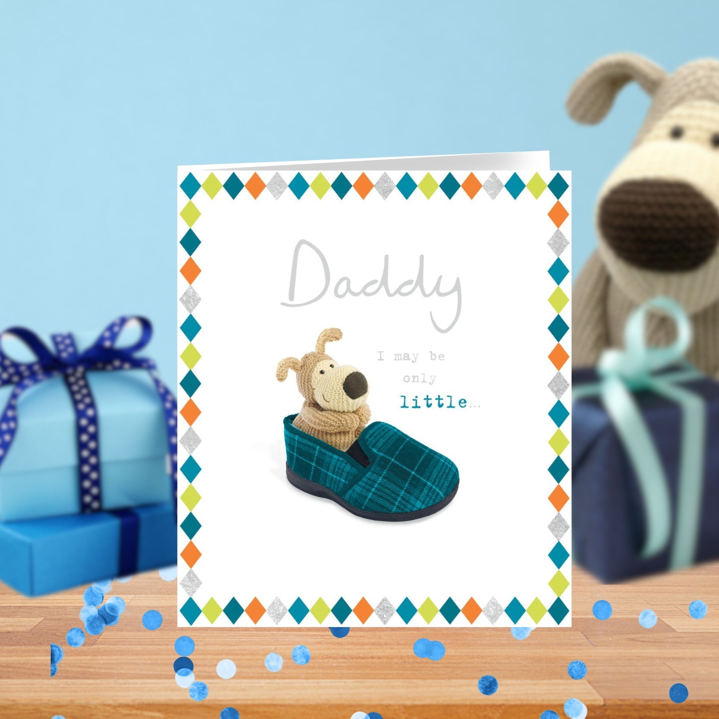 Boofle Daddy I May Only Be Little Father's Day Card