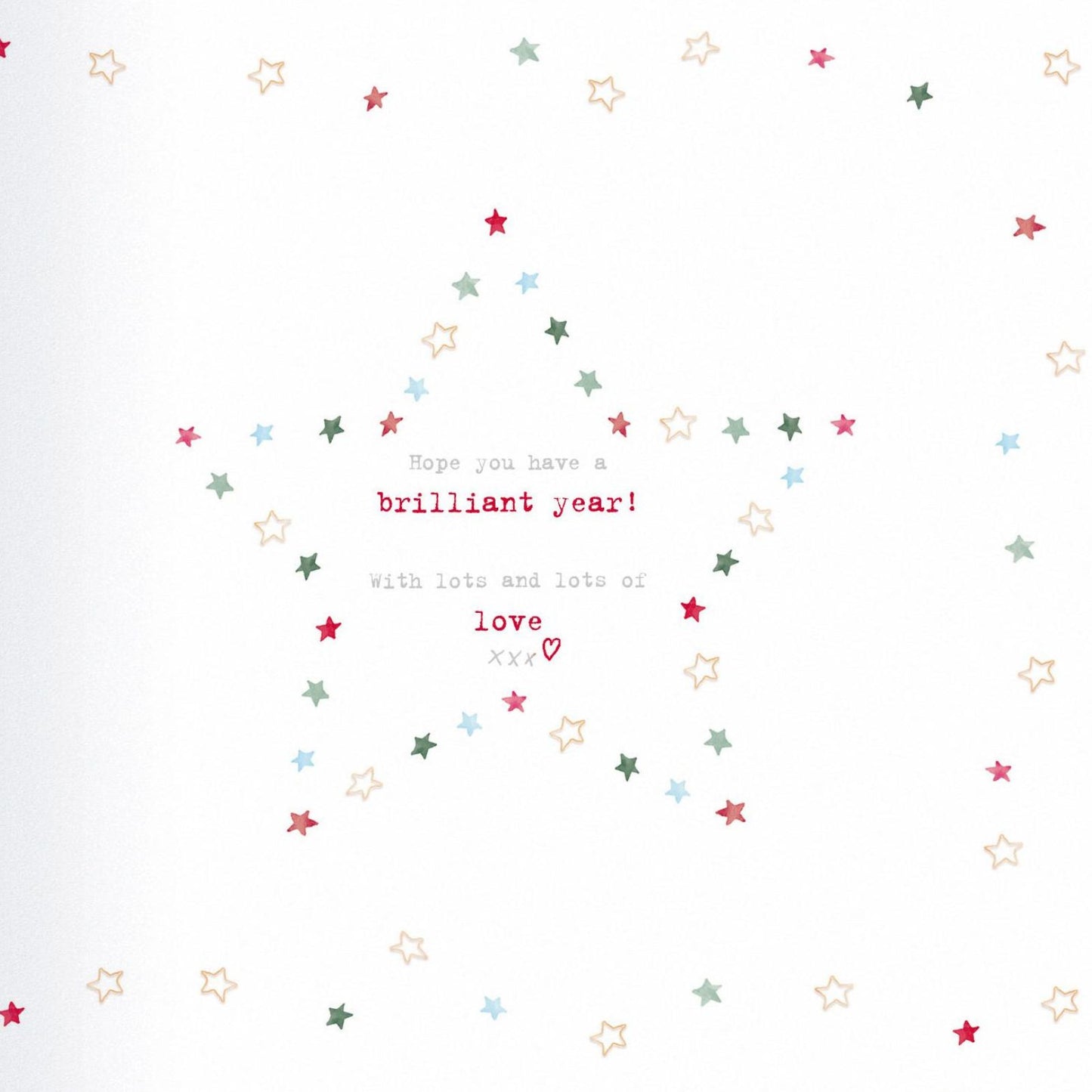 Boofle Wishing You A Very Happy New Year Christmas Greeting Card