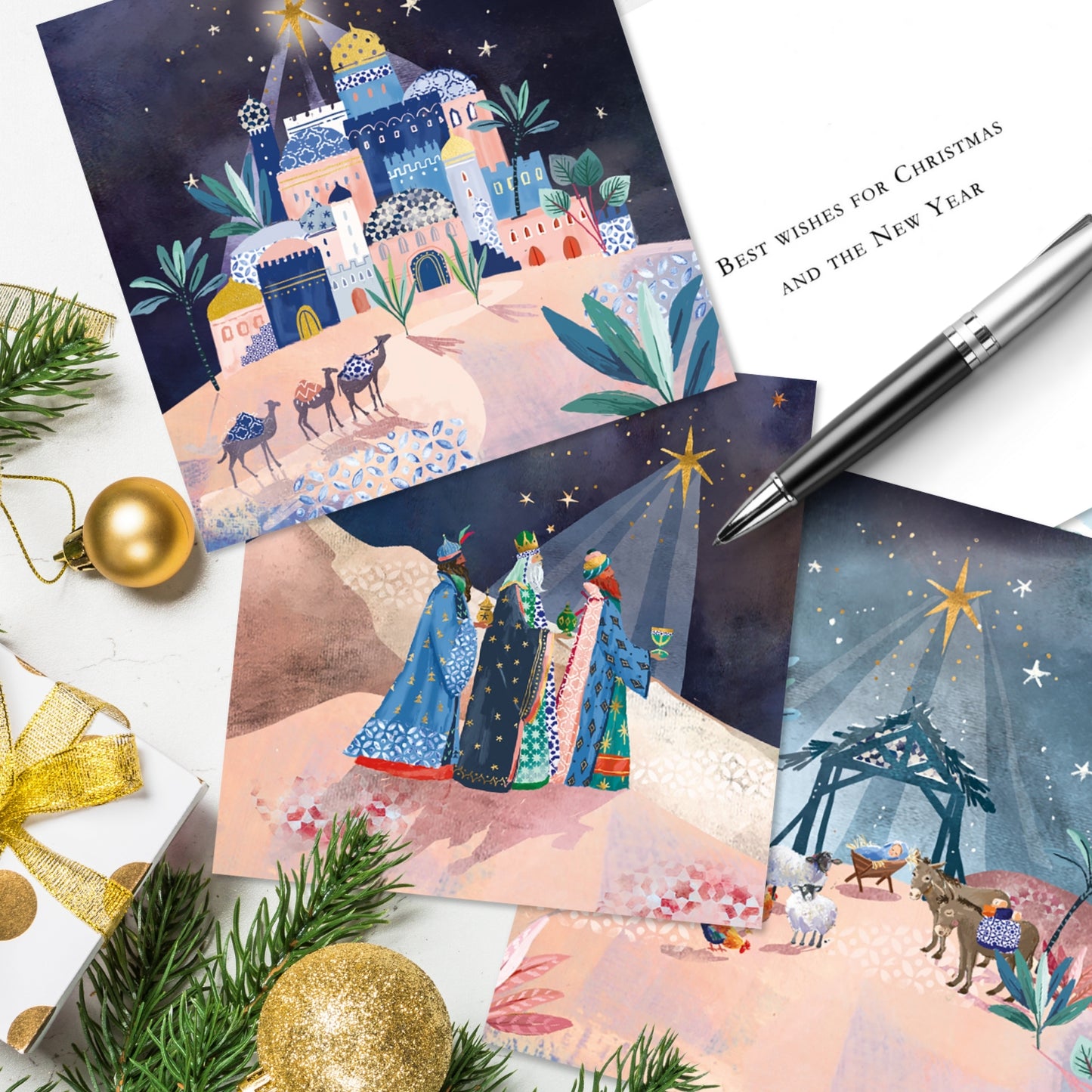 Box of 12 Christmas Story Assorted Christmas Cards