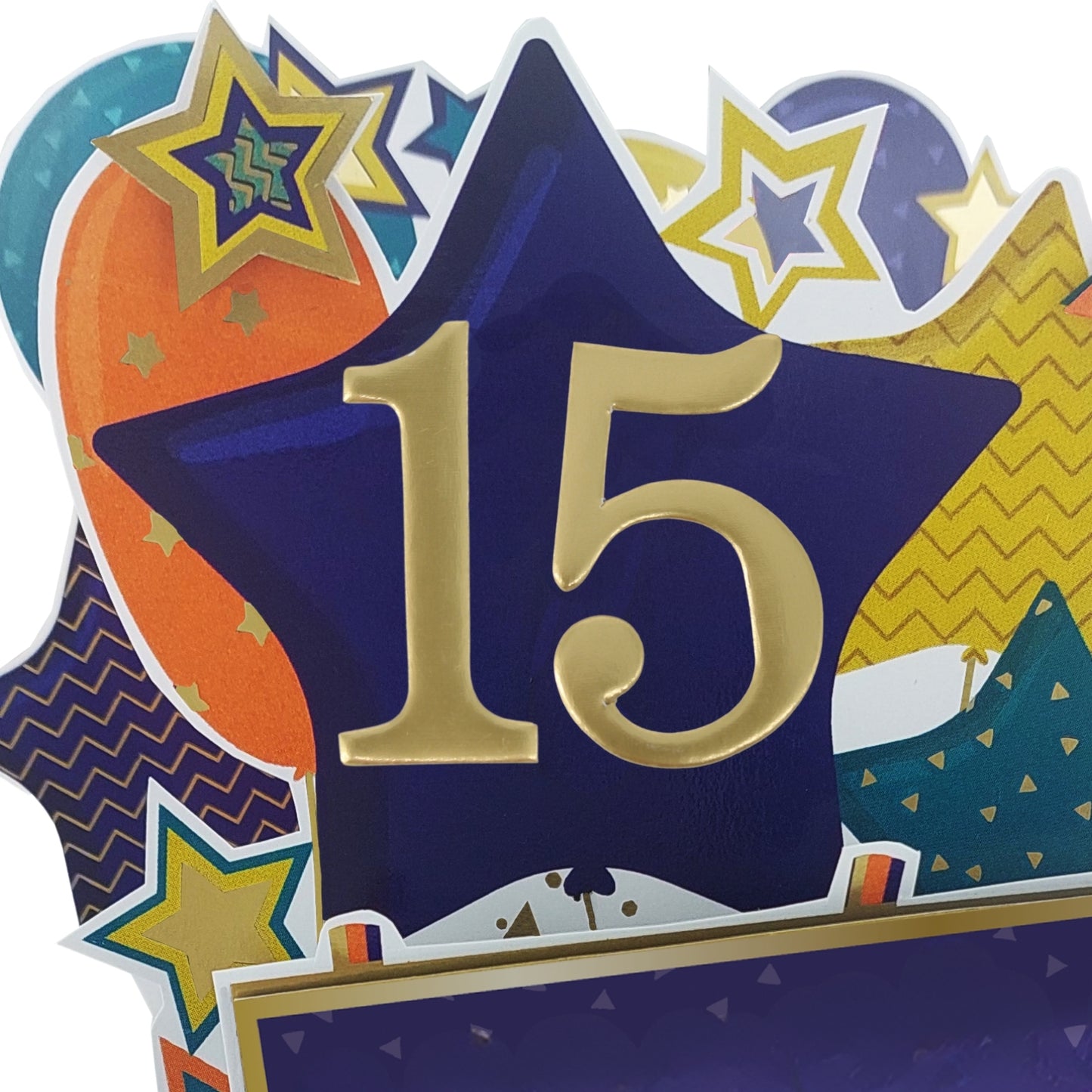 Age 15 Gold Numbers For Birthday Clever Cubes