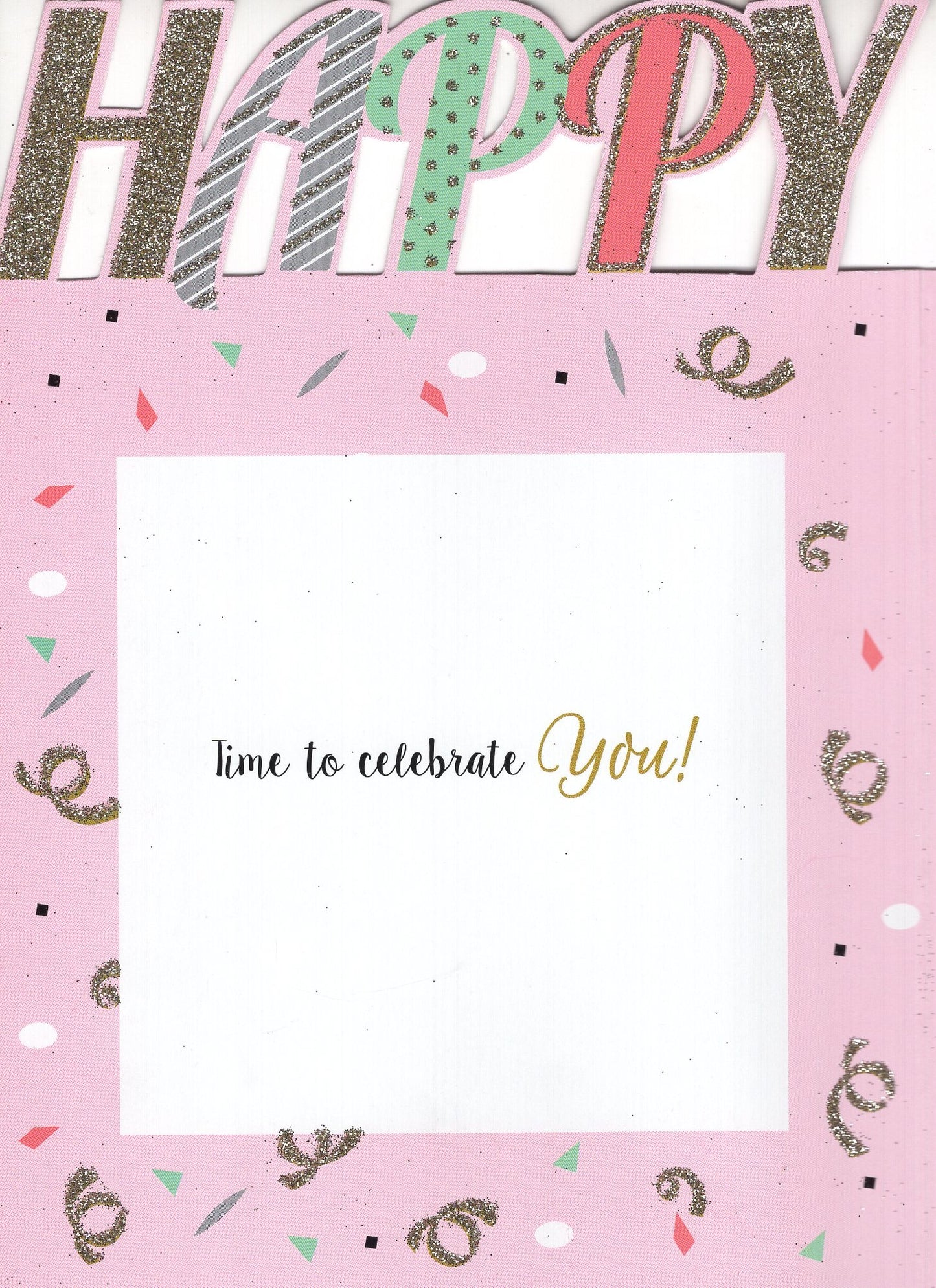 21st Birthday Female 3D Cutting Edge Birthday Card