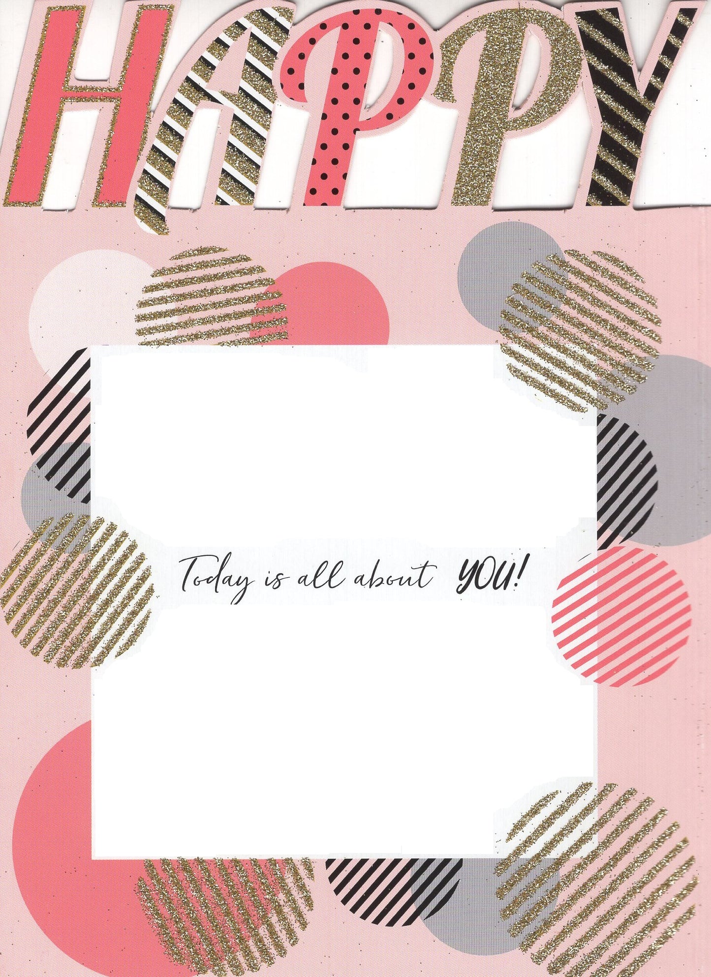 30th Birthday Female 3D Cutting Edge Birthday Card