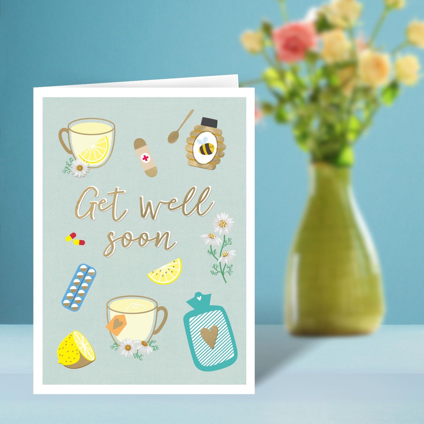 Get Well Soon Healing Magic Potion Contemporary Get Well Soon Card