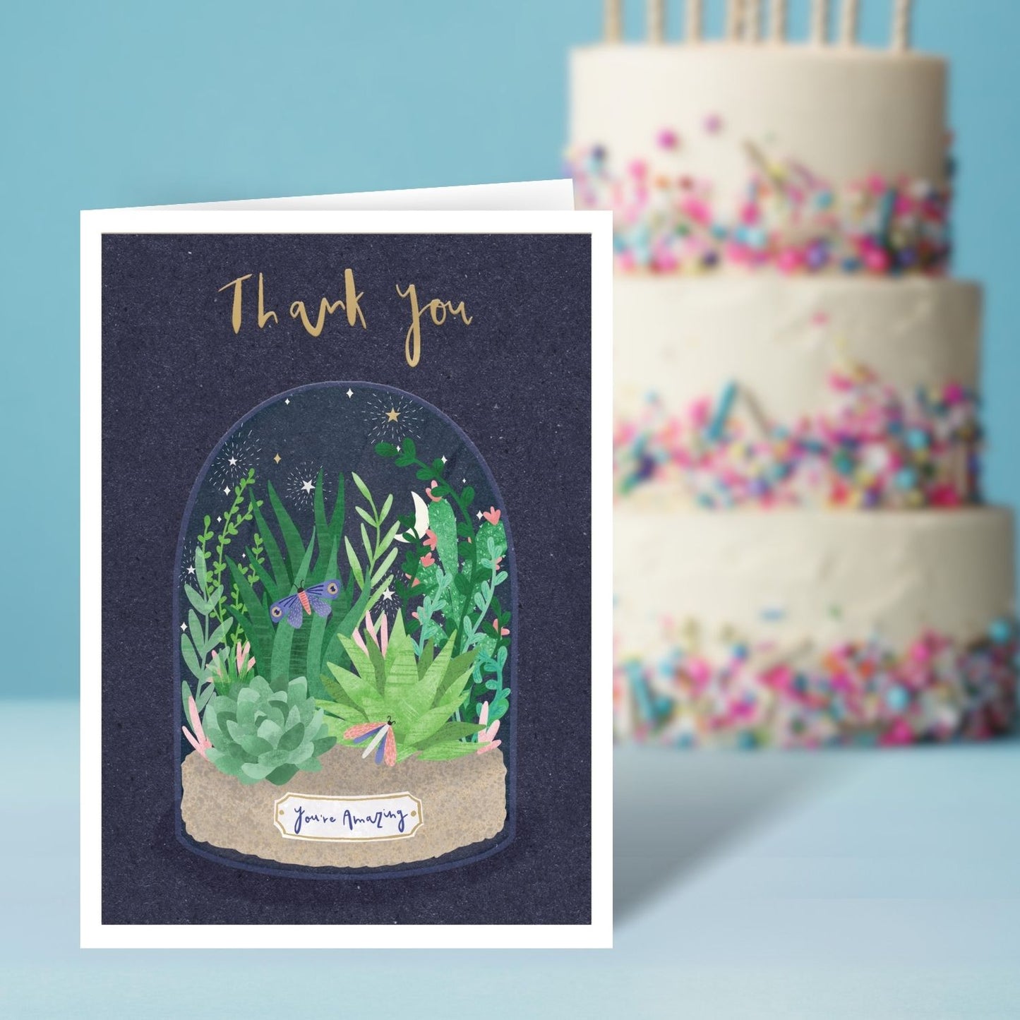 Thank You You're Amazing Tiny Jungle Adventures! Thank You Greeting Card