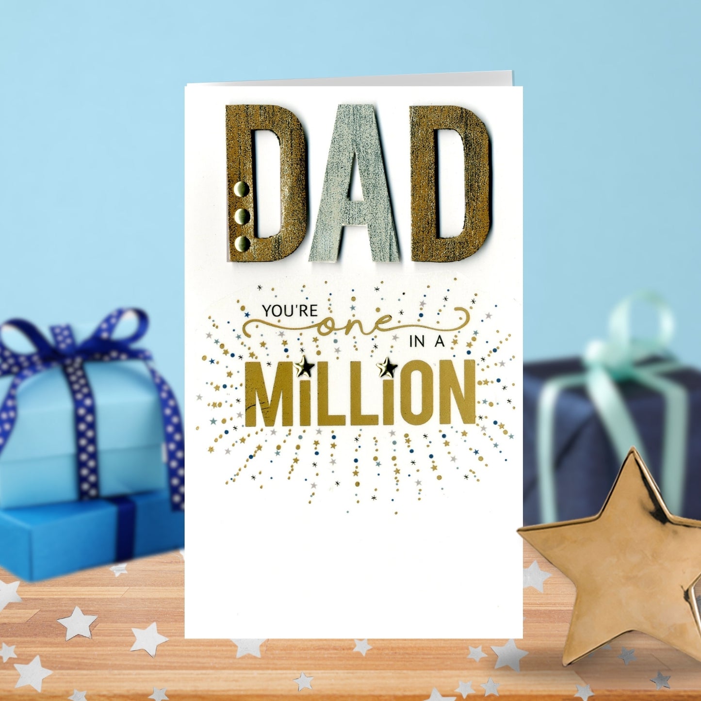 Dad One In A Million Father's Day Card