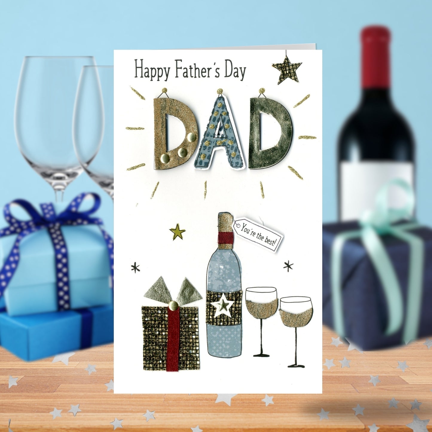 Dad You're The Best Happy Father's Day Card