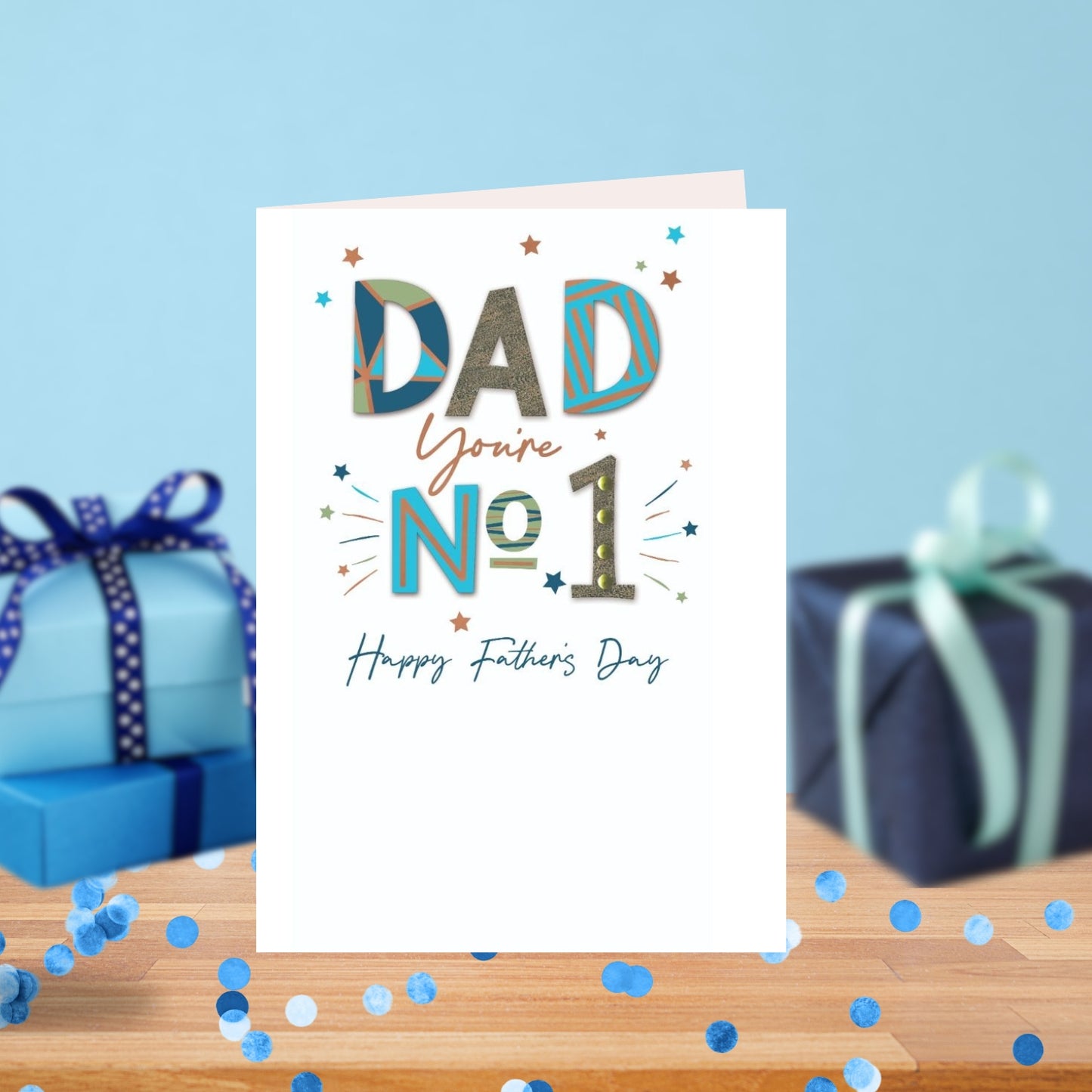 Dad You're No1 Happy Father's Day Card