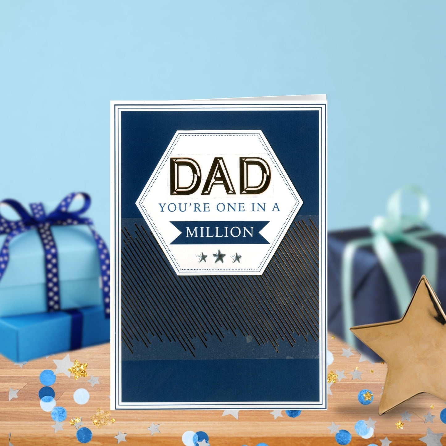 Dad One In A Million Father's Day Card