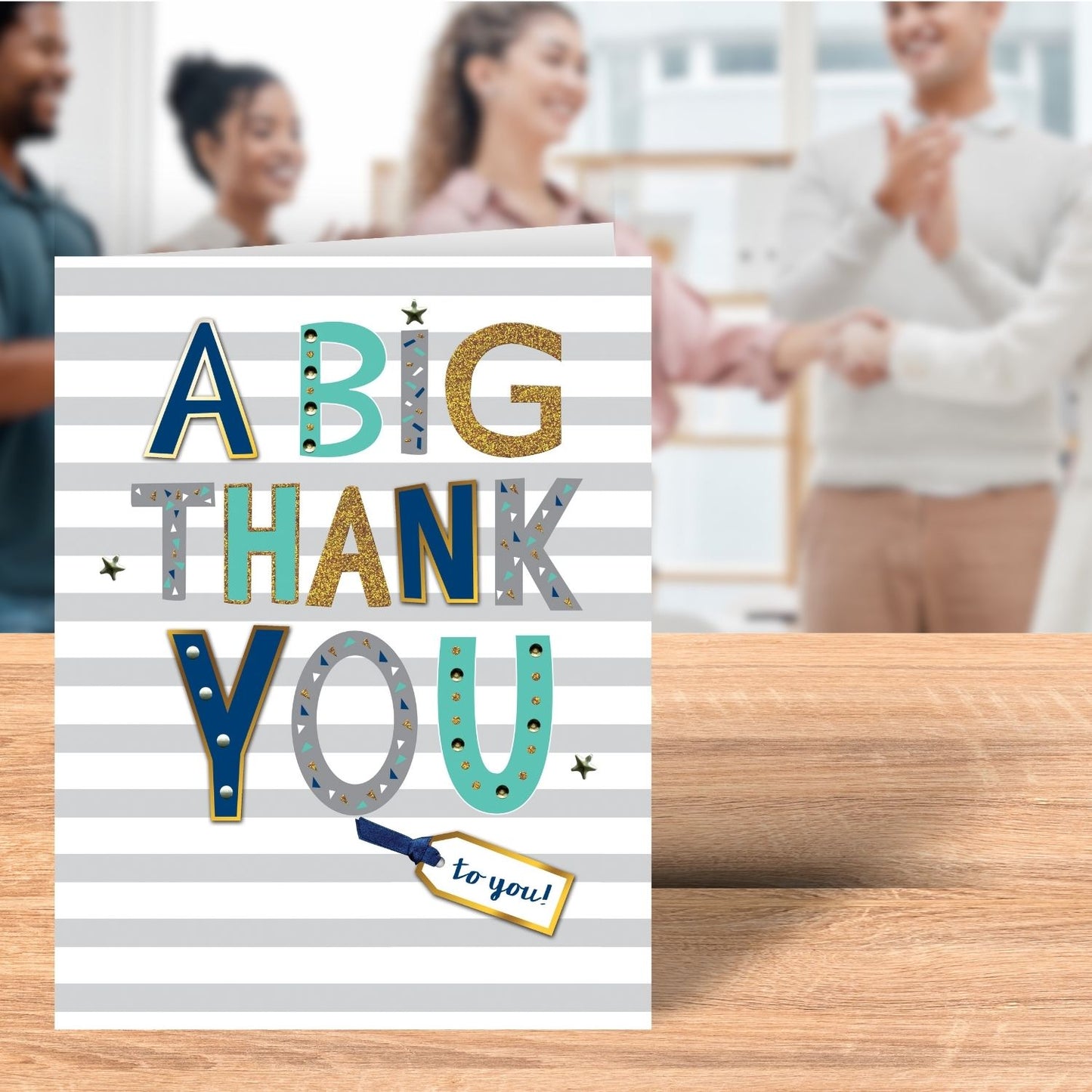 A Big Thank You To You Gigantic Greeting Card A4 Sized Cards