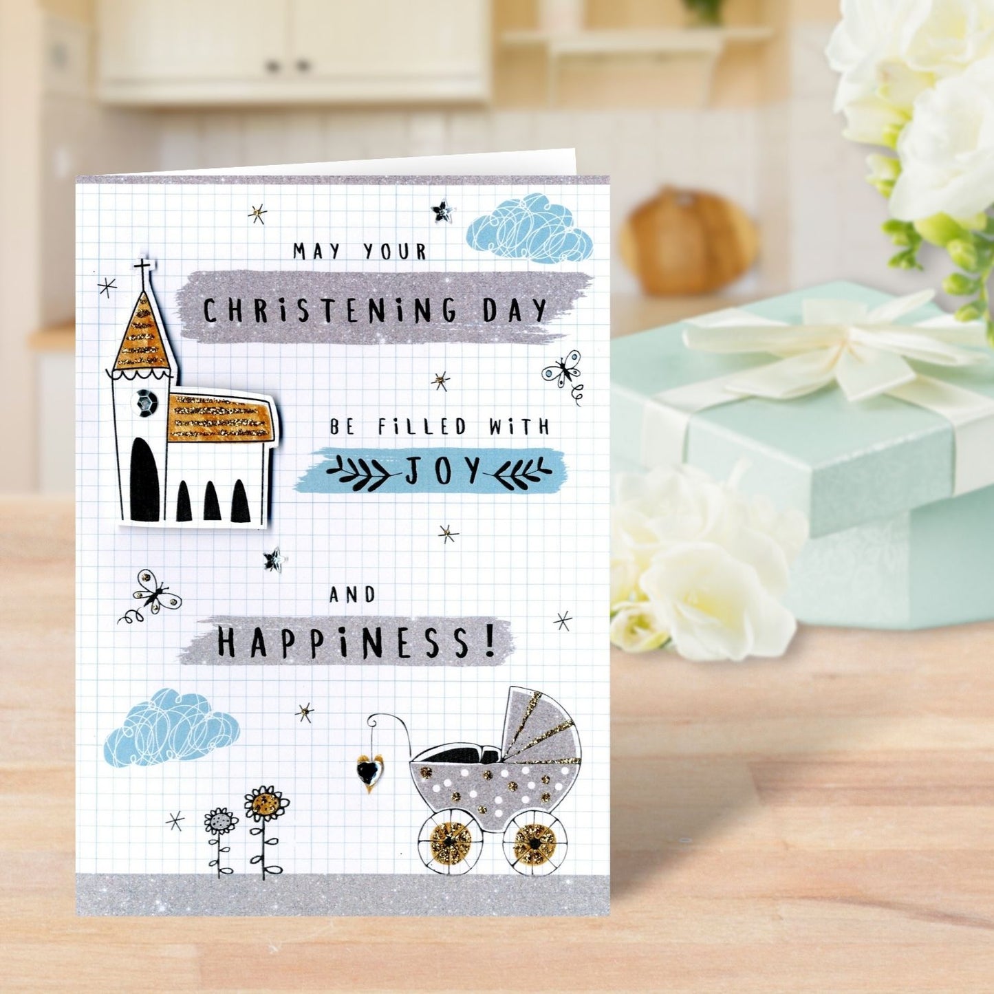 Christening Congratulations Greeting Card