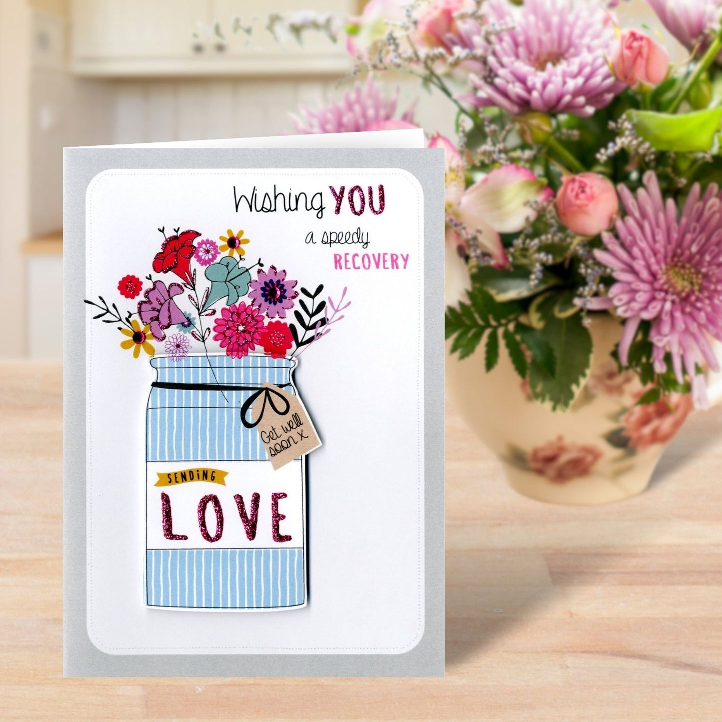 Speedy Recovery Get Well Greeting Card