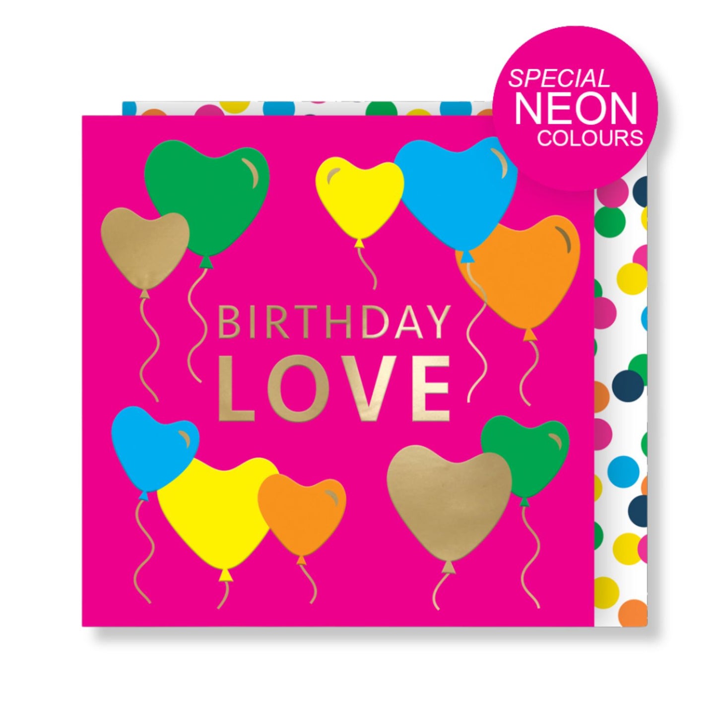 Birthday Love Birthday Card For Her Embossed & Foiled Kazoo Range