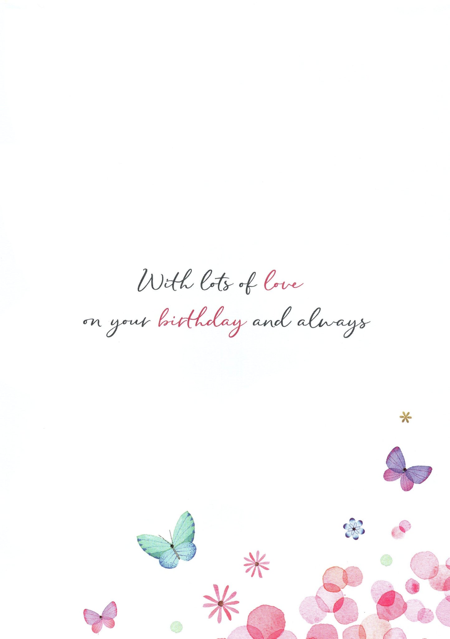 Magnifique Wonderful Granddaughter Birthday Greeting Card