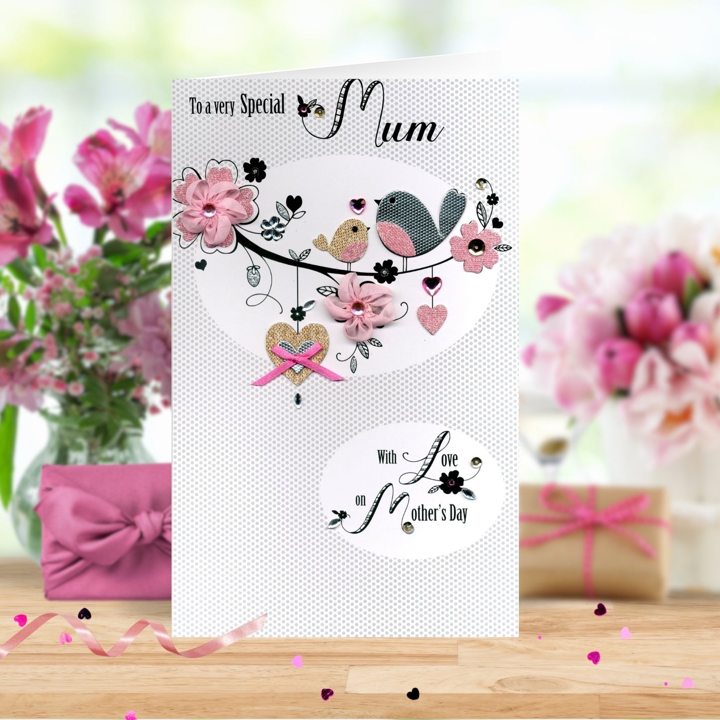 Very Special Mum Luxury Lavish Mother's Day Card