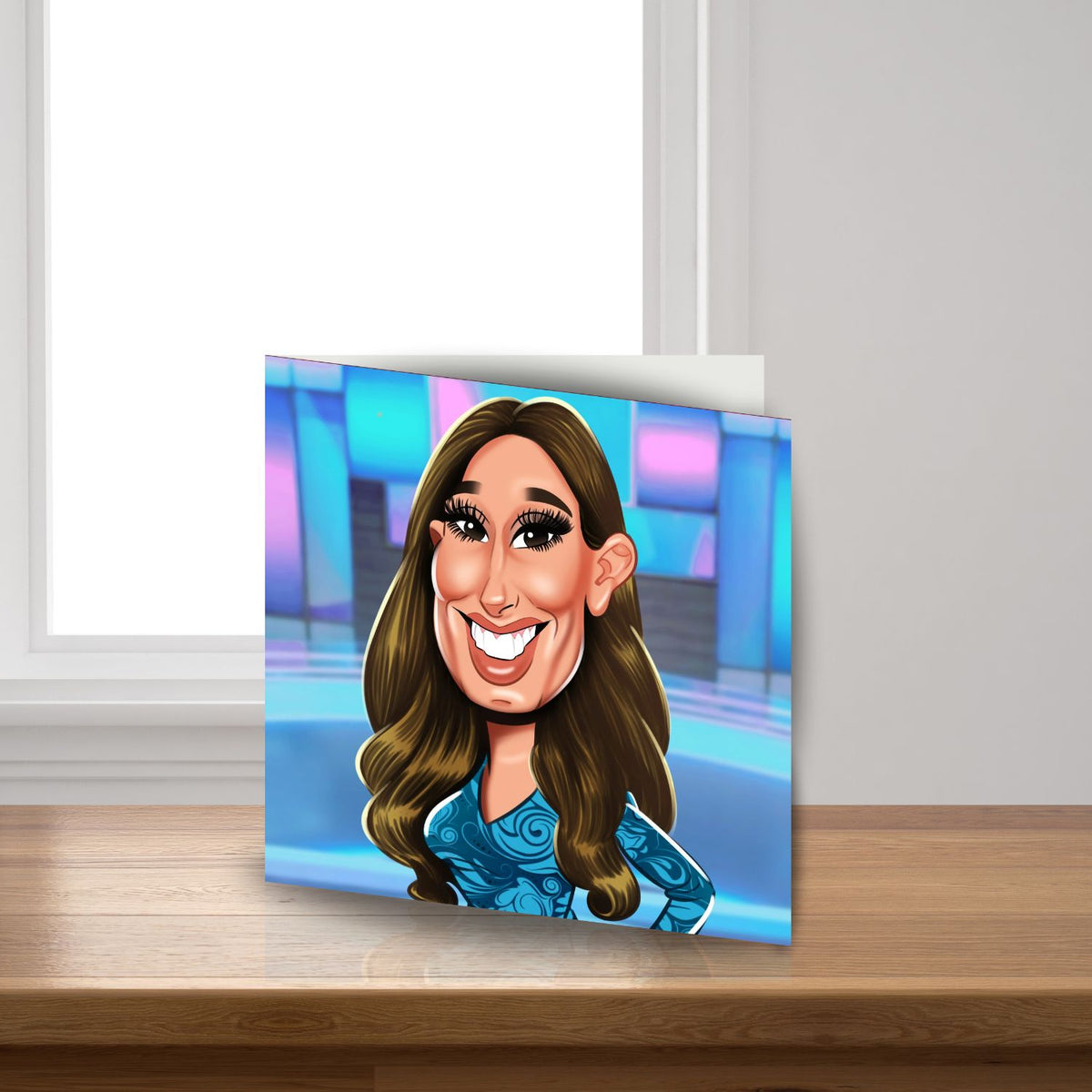 Stacey Solomon Birthday Greeting Sound Card Blank Inside