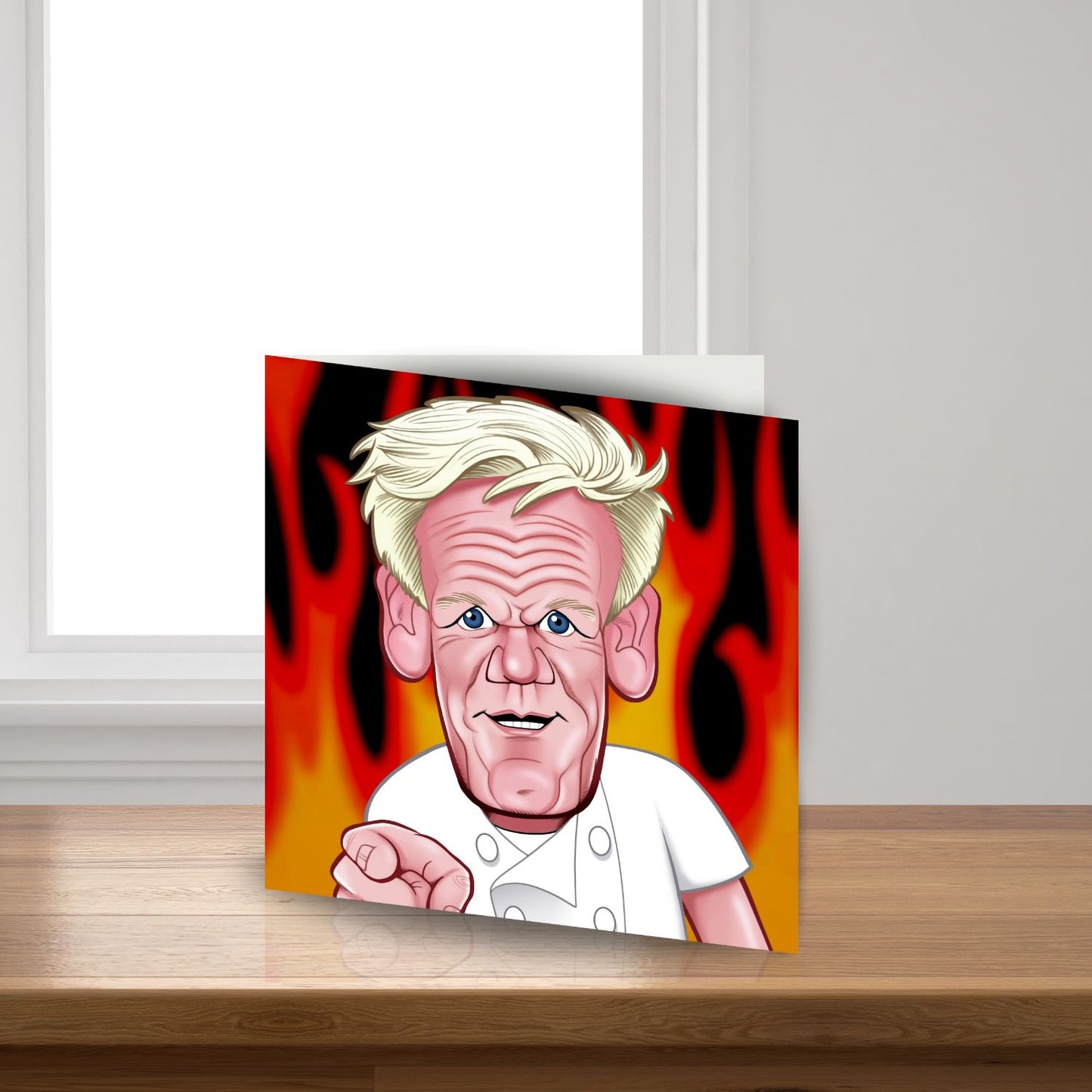 Gordon Ramsey Birthday Greeting Sound Card Blank Inside