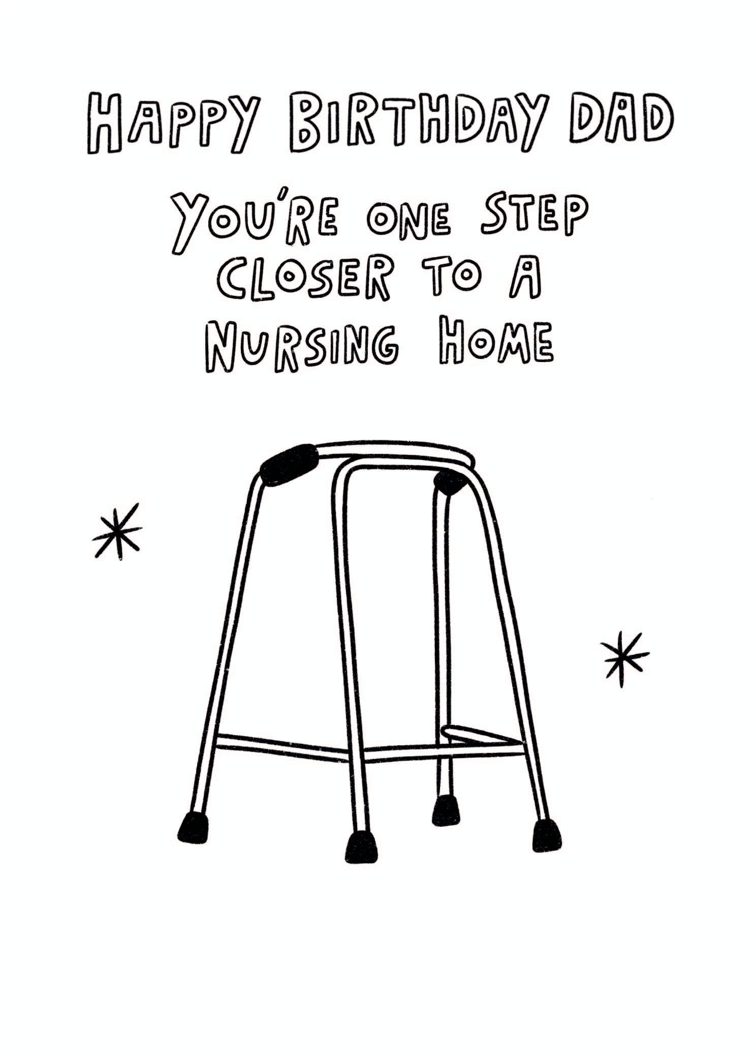 Scribbler Happy Happy Birthday Dad Happy Birthday Cards For Dad Happy  Birthday To An Amazing Dad, image size:1488x2079