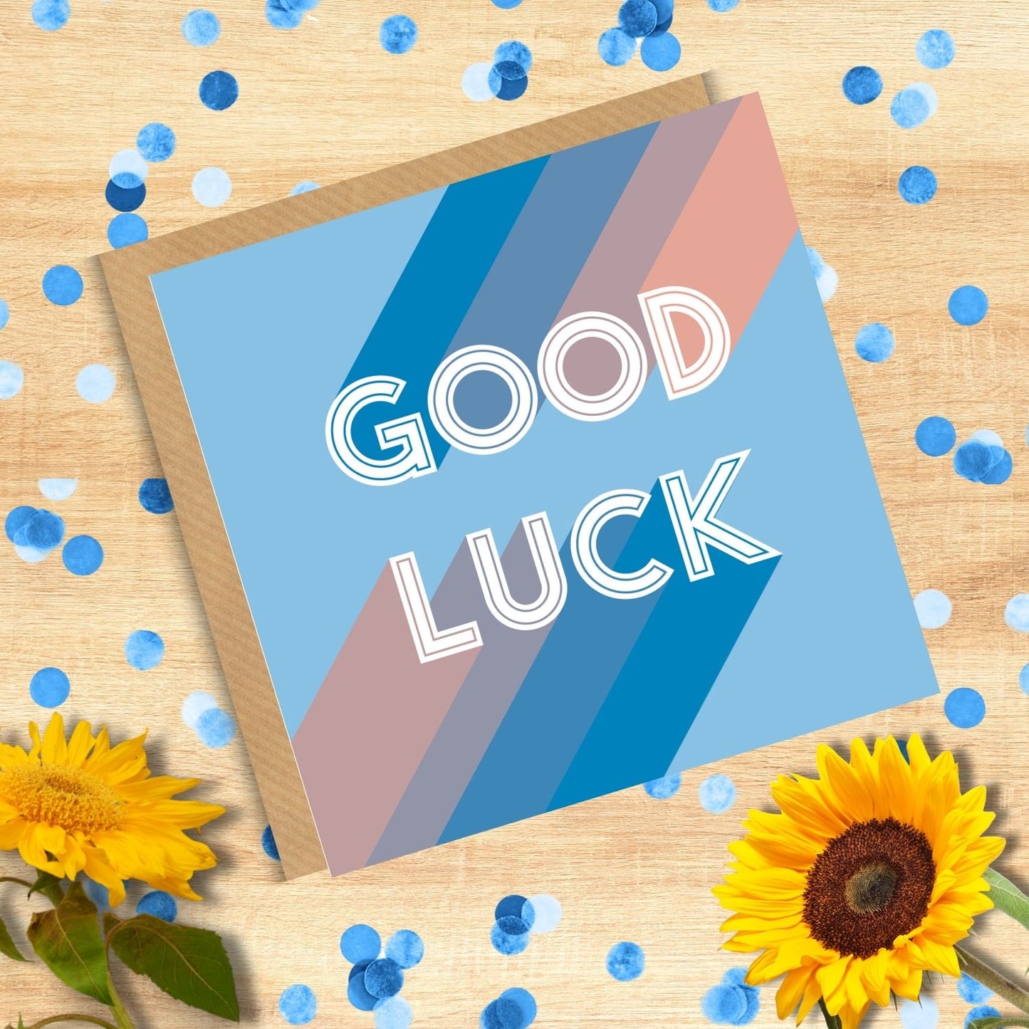 Scribbler Good Luck Simple Contemporary Good Luck Greeting Card