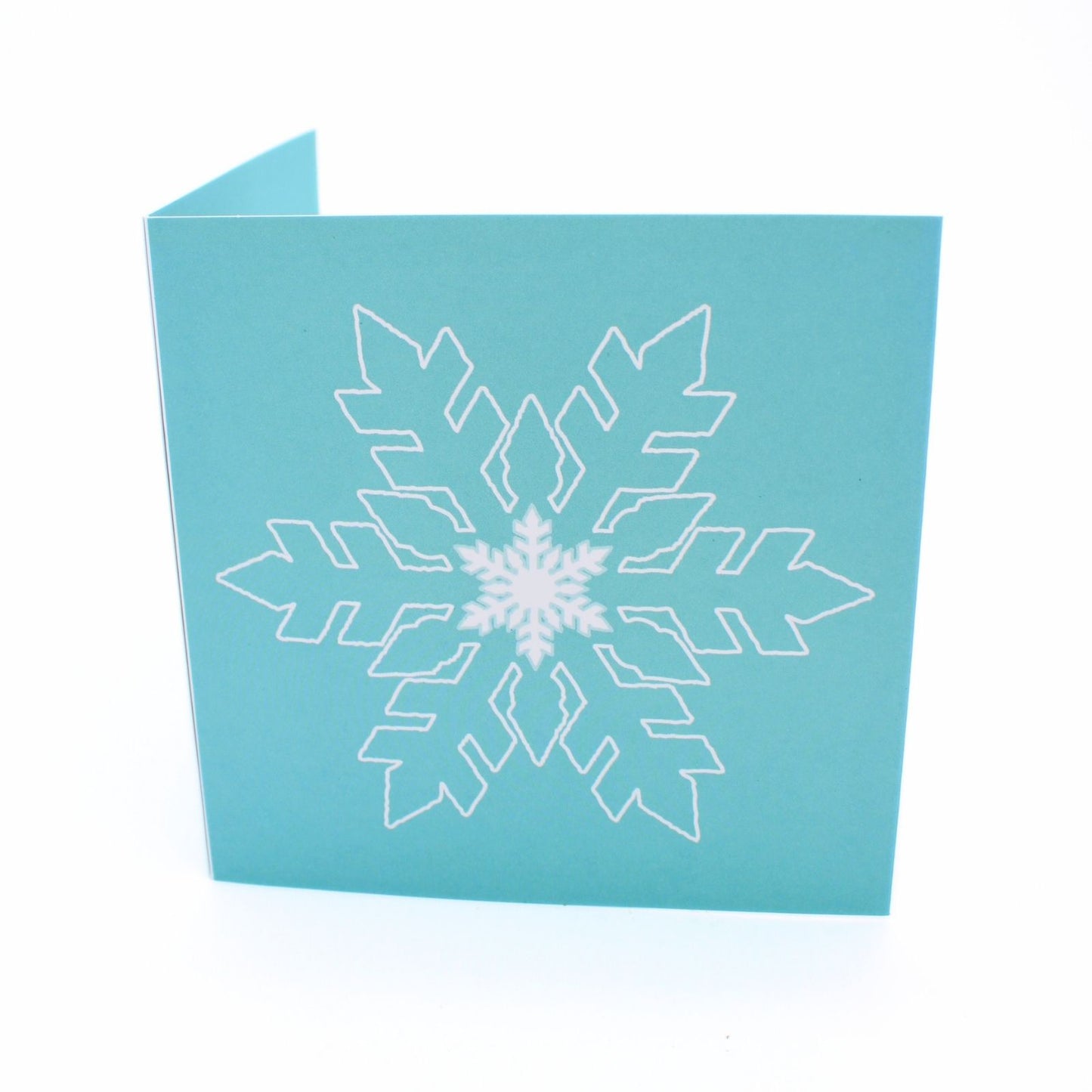 2toTango 3D Pop Up Christmas Card Festive Snowflake Xmas Cards