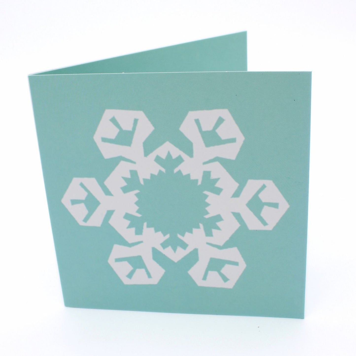 2toTango 3D Pop Up Christmas Card Snowy Snowflake Xmas Cards