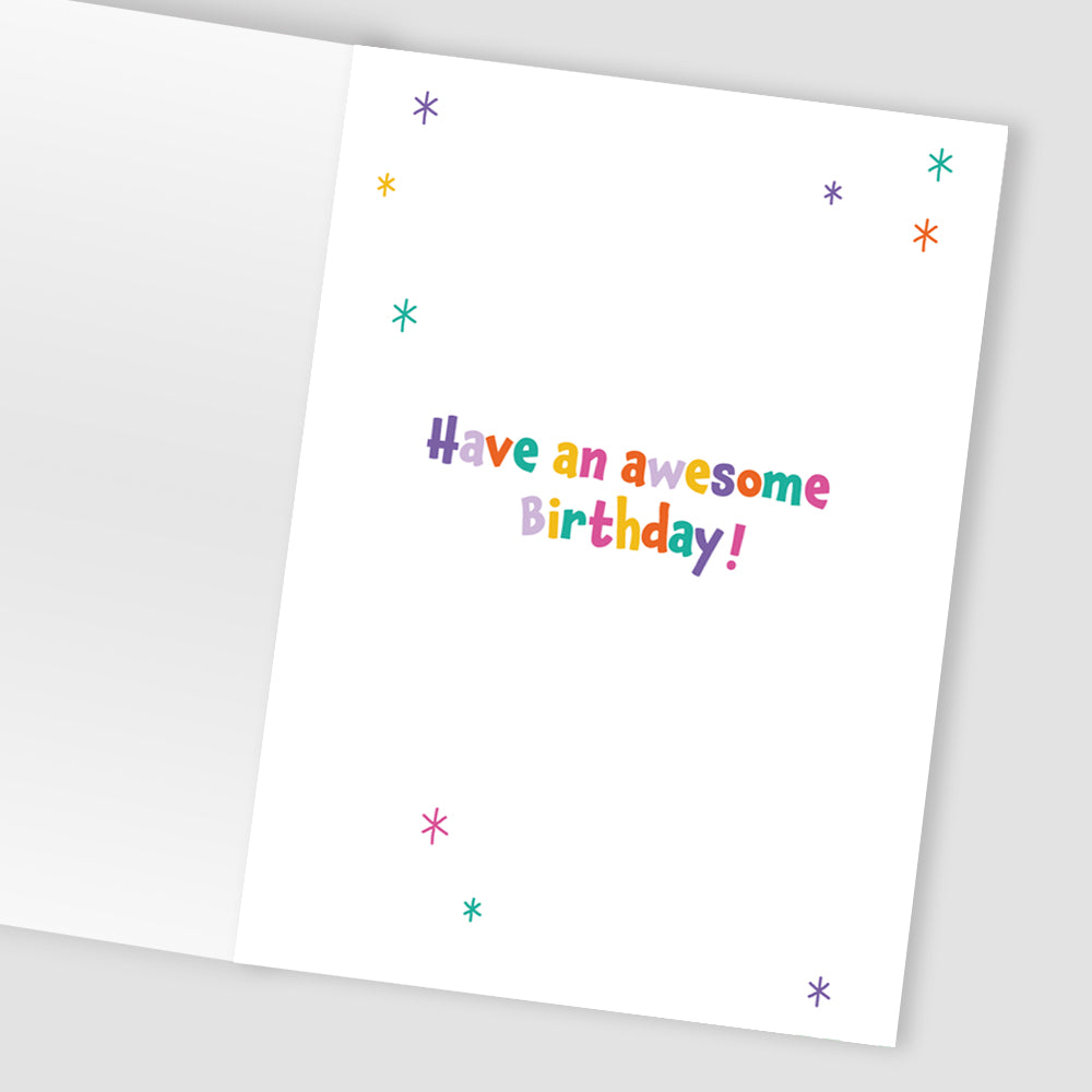 Boys 8th Birthday 8 Today Fun Kids Tattoo Snake Childrens Birthday Card