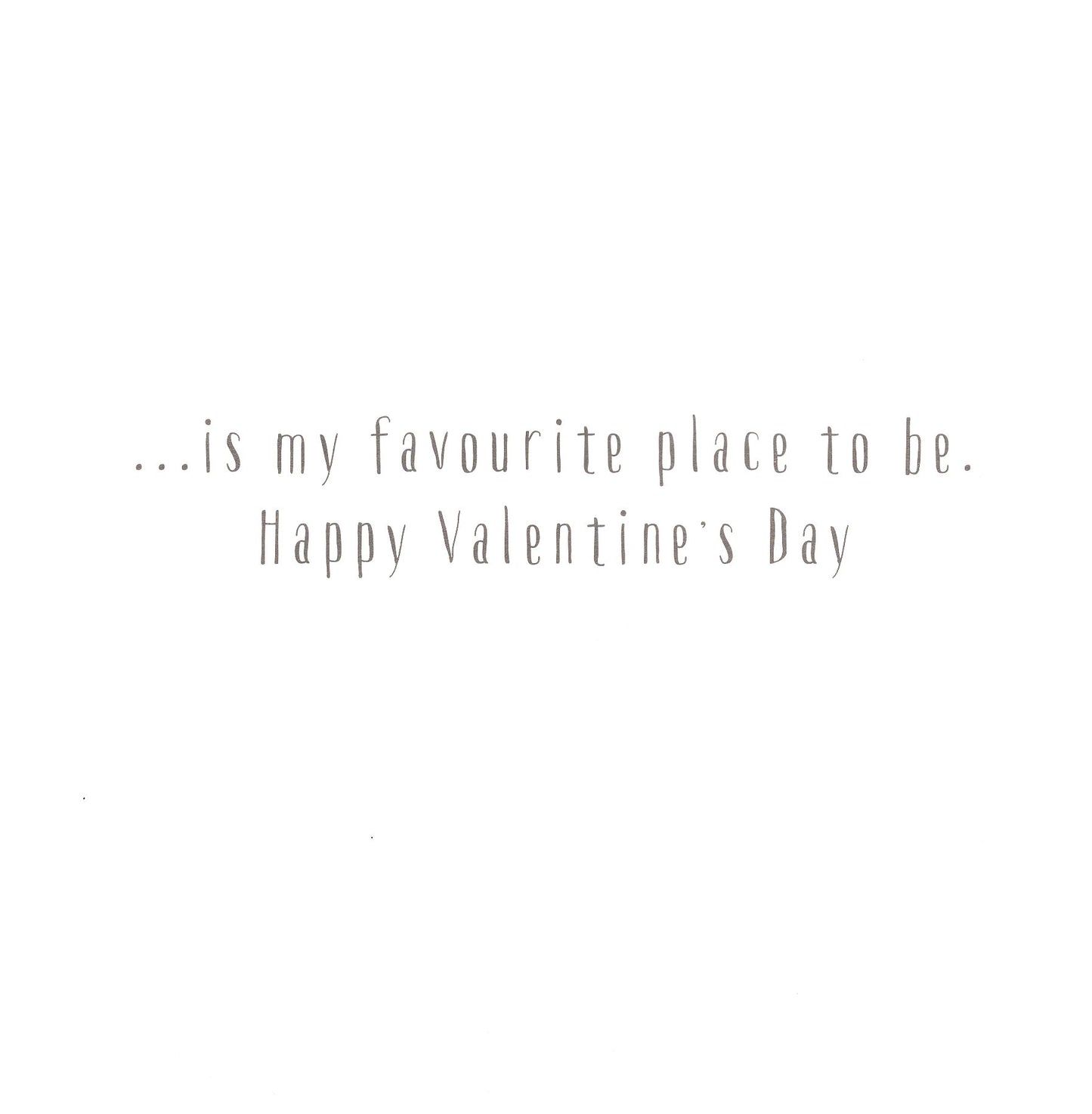 One I Love Dogs Valentine's Day Greeting Card